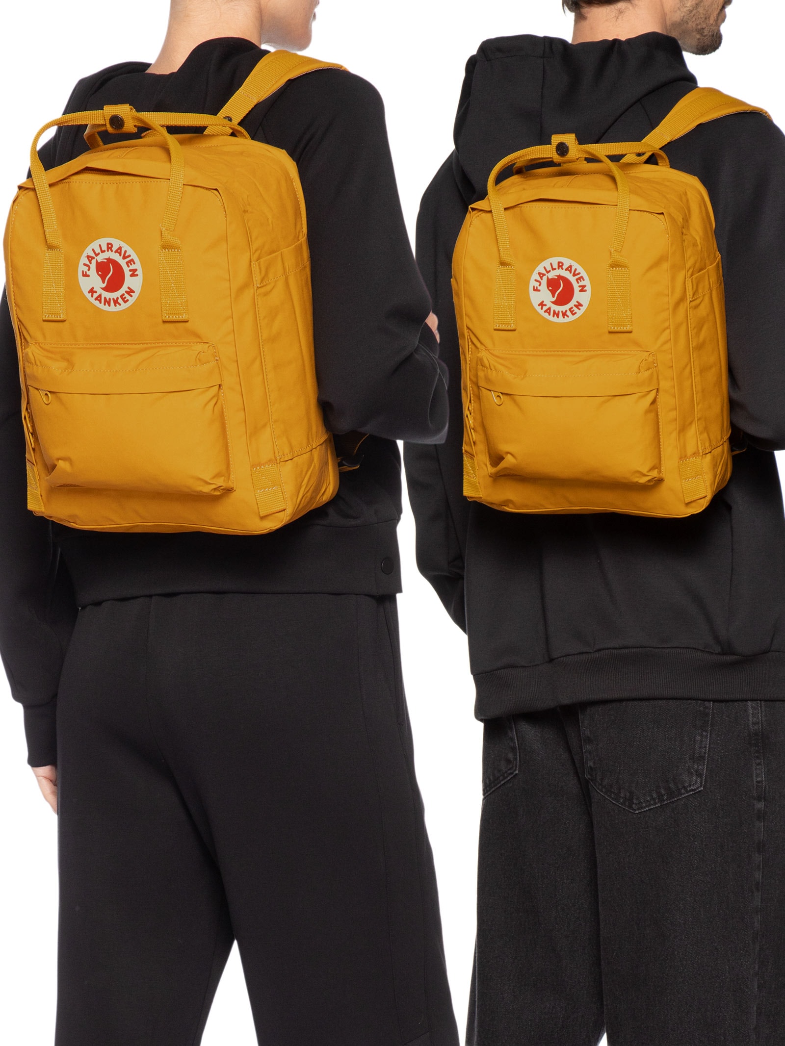 Fjällräven - Mochila Unissex Kånken Mini - Amarelo