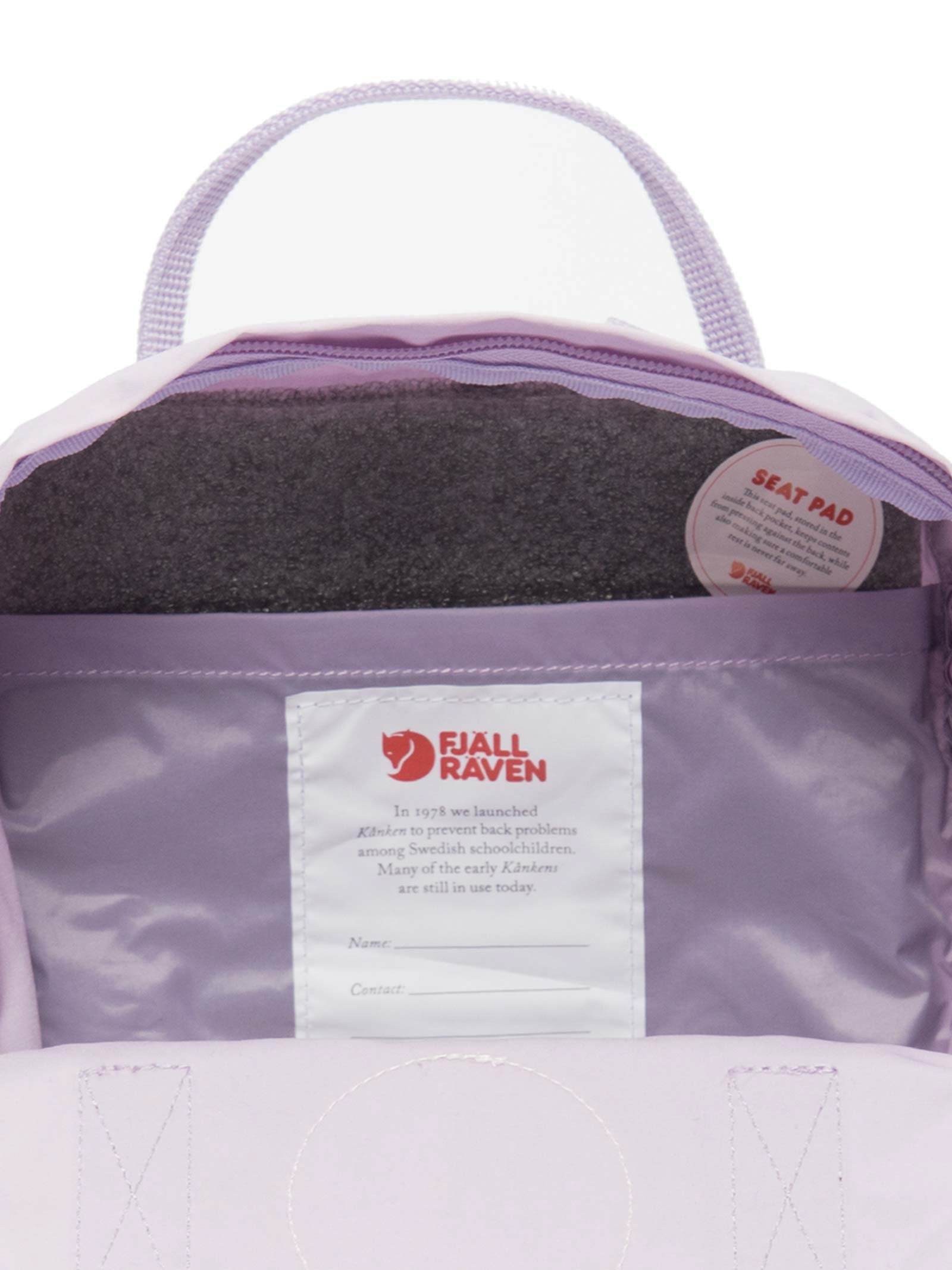 Fjällräven - Mochila Unissex Känken Mini - Lilás