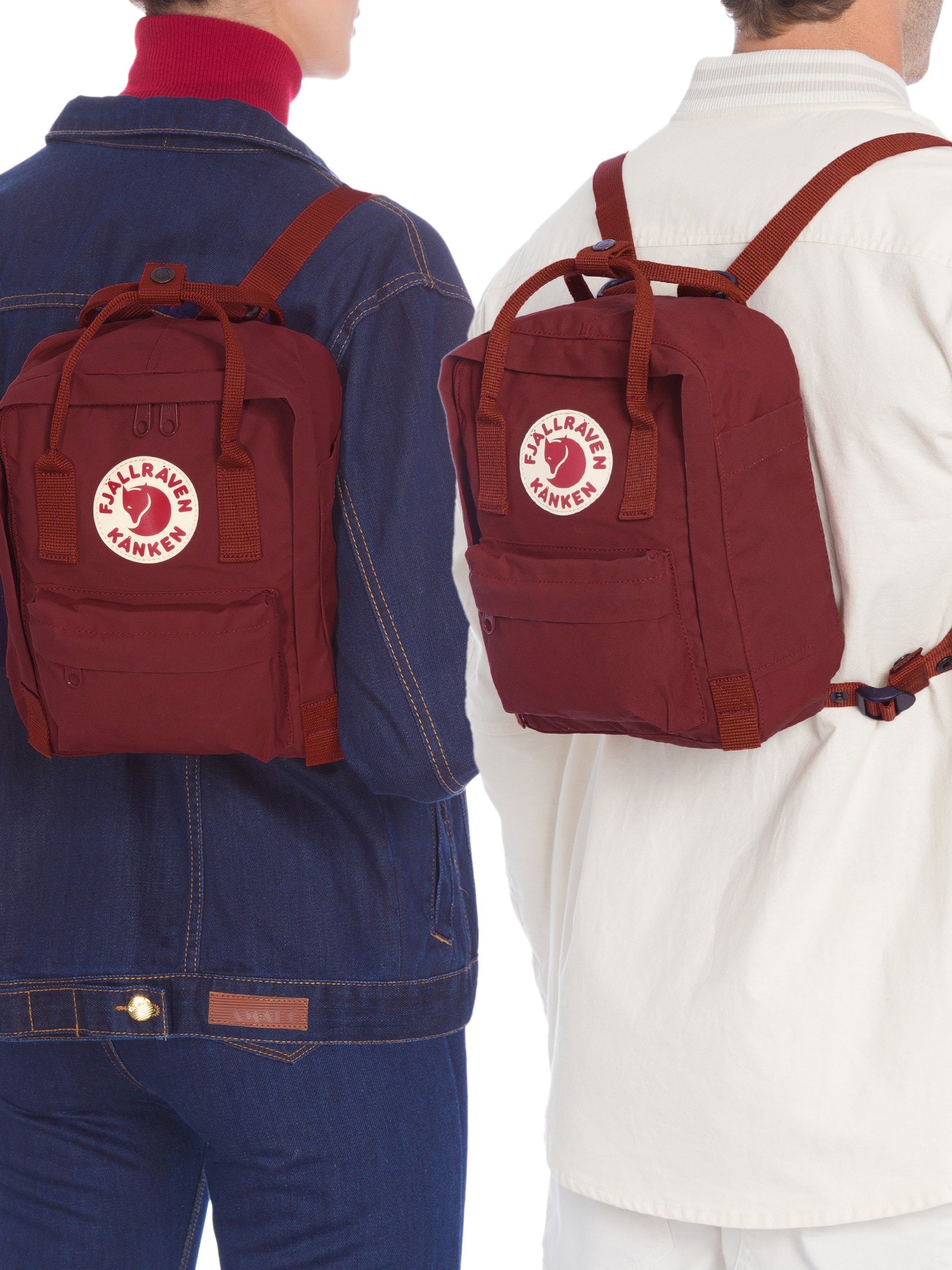 Fjällräven Mochila Unissex Kånken Mini Vinho