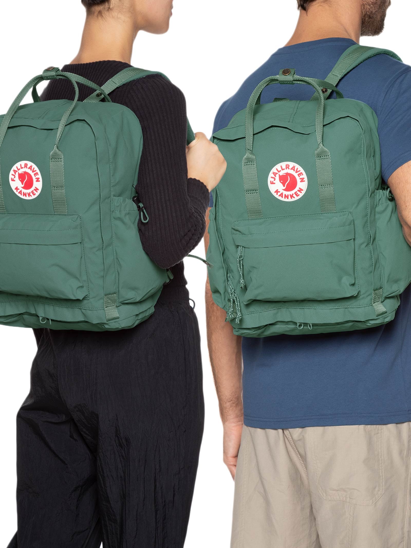 Fjällräven - Mochila Unissex Kânken Outlong - Verde