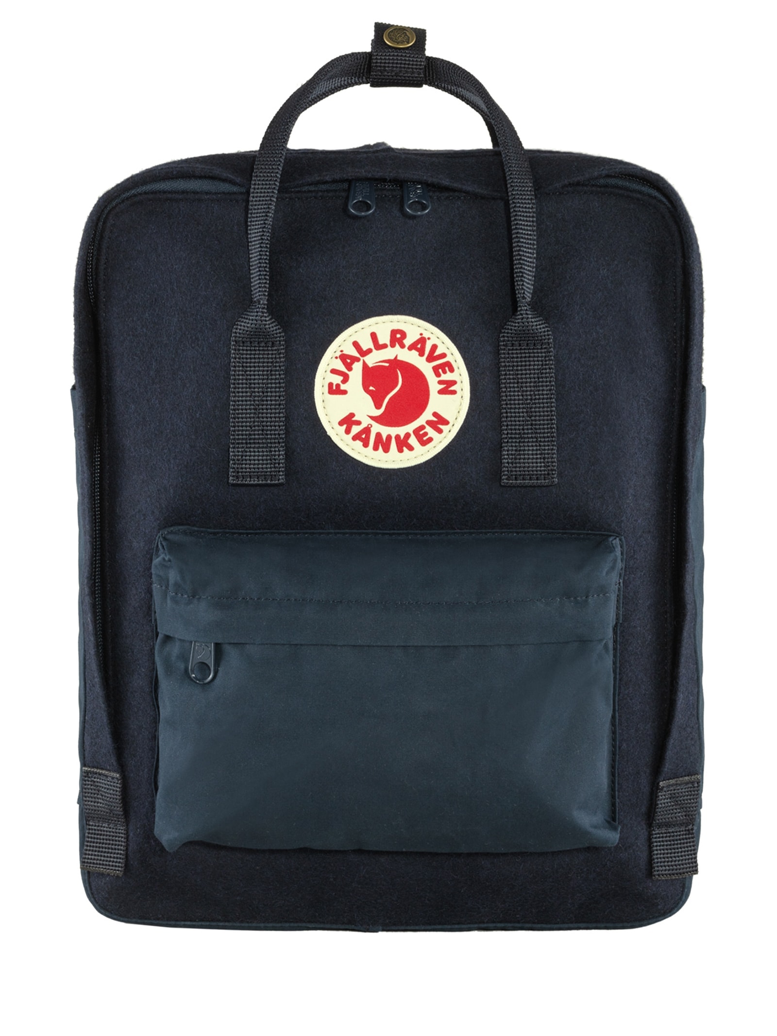 Fjällräven - Mochila Unissex Kånken Re-Wool - Azul