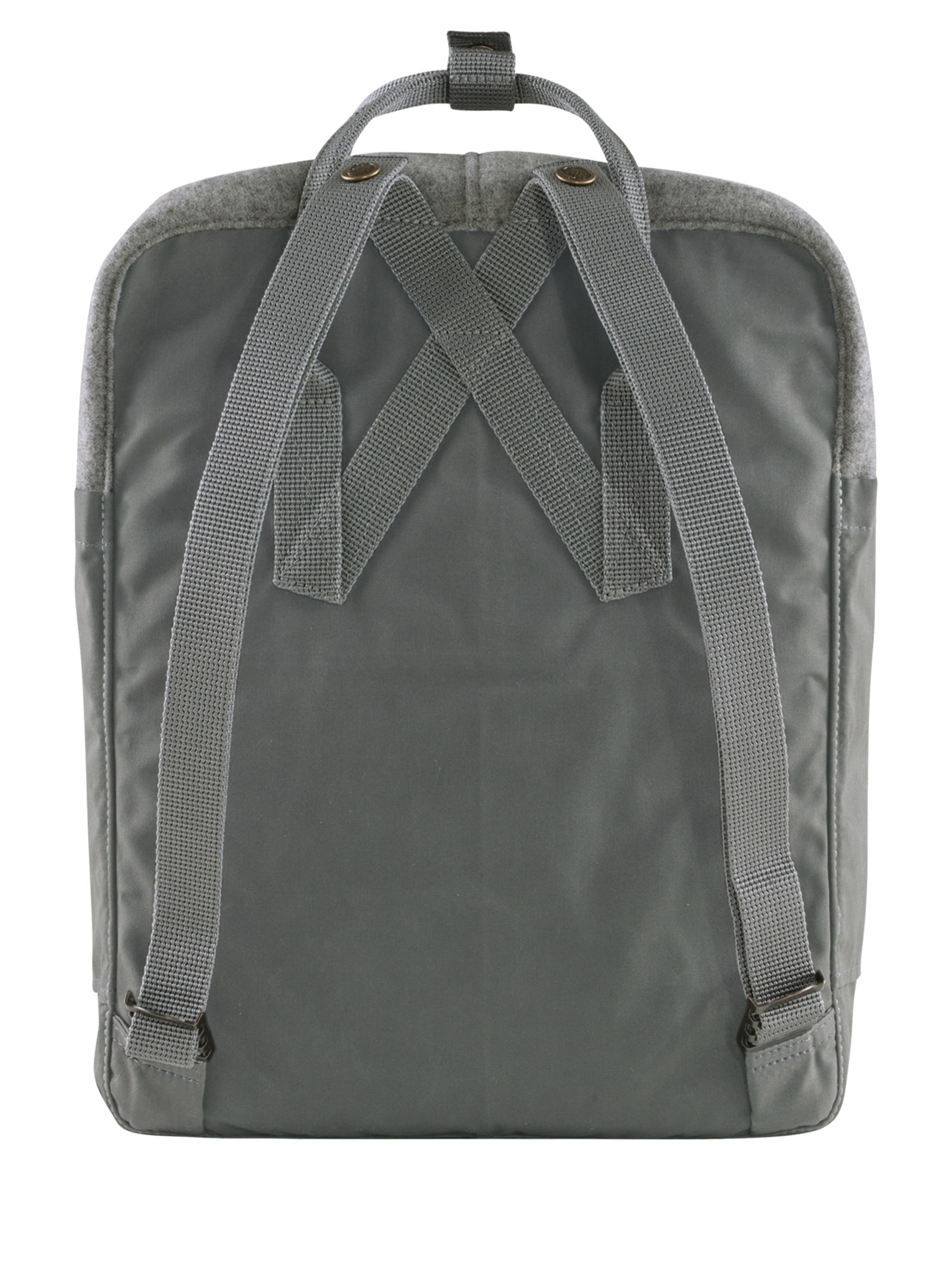 Fjällräven - Mochila Unissex Kånken Re-Wool - Cinza