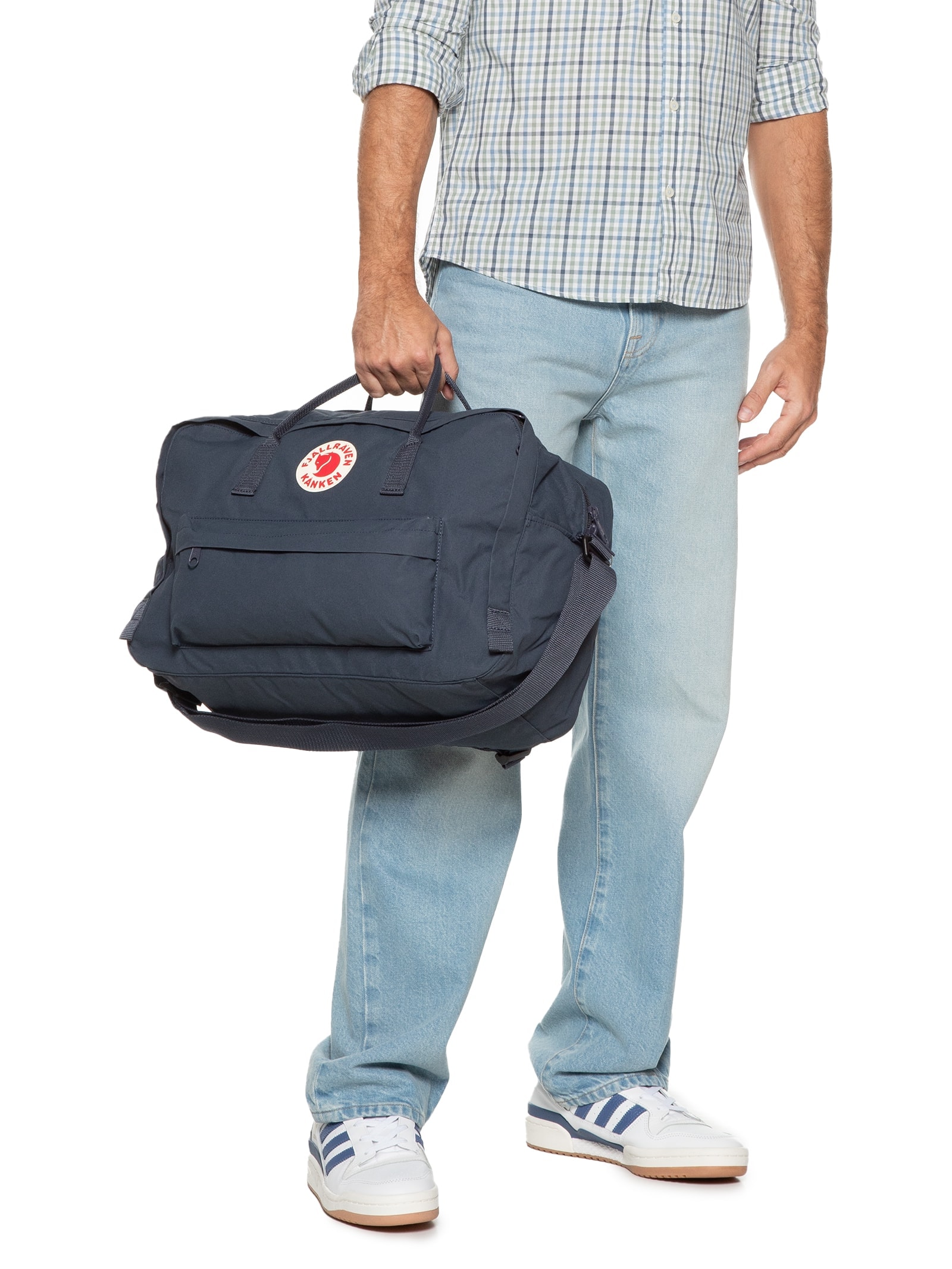 Fjällräven - Mochila Unissex Kånken Weekender - Azul
