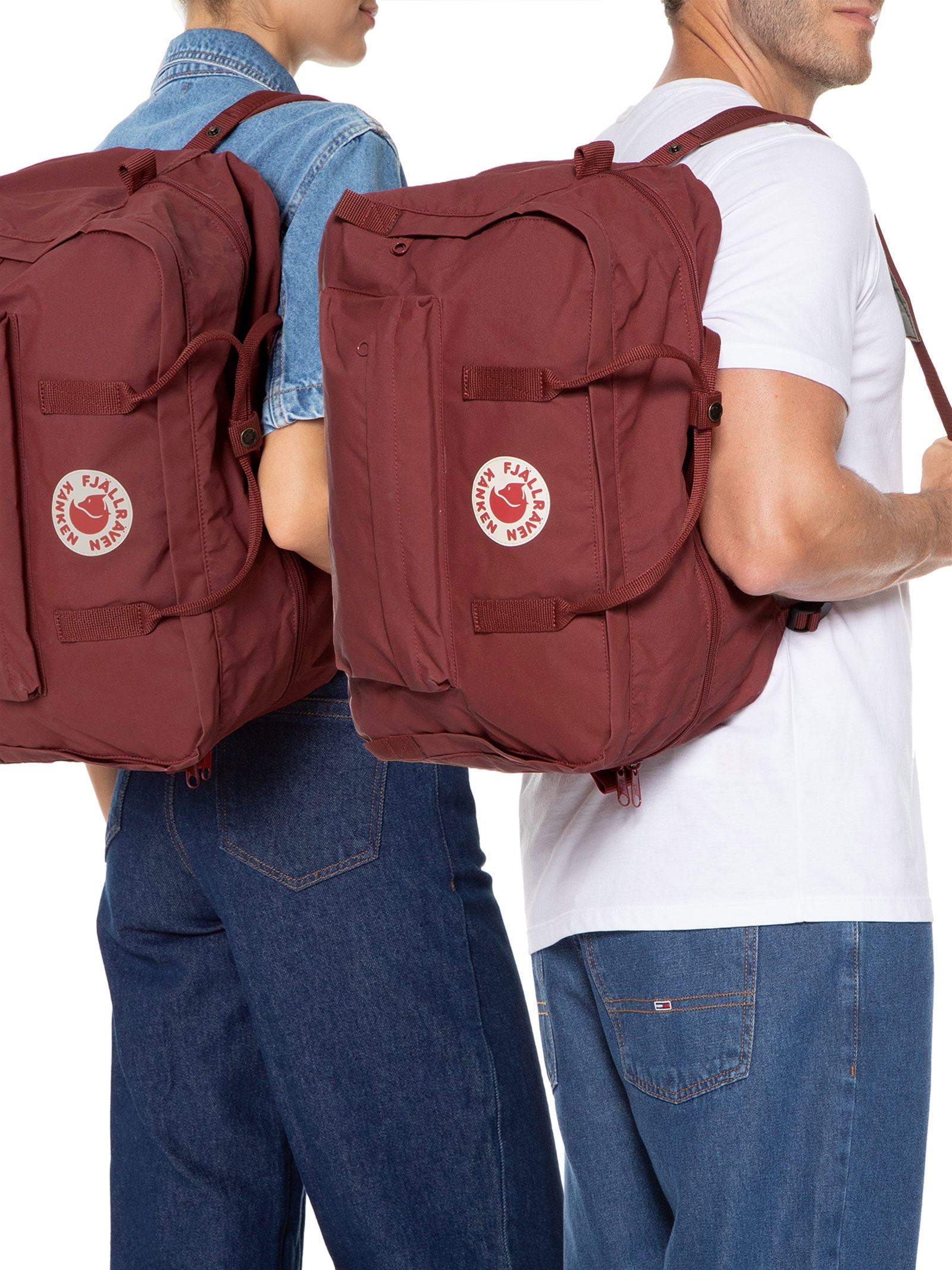 Mochila Unissex Kånken Weekender Vermelho Fjällräven