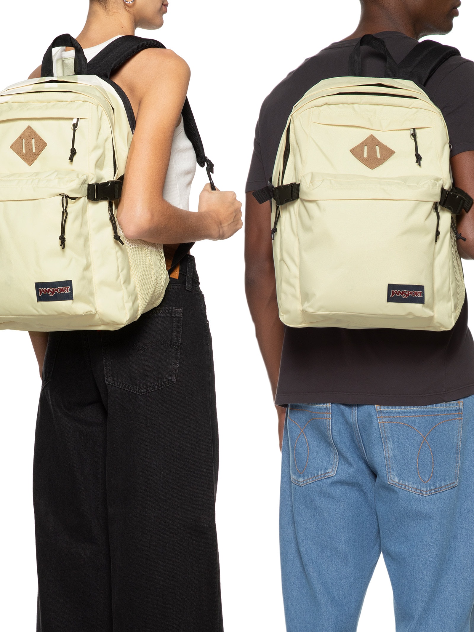 Jansport - Mochila Unissex Main Campus - Bege