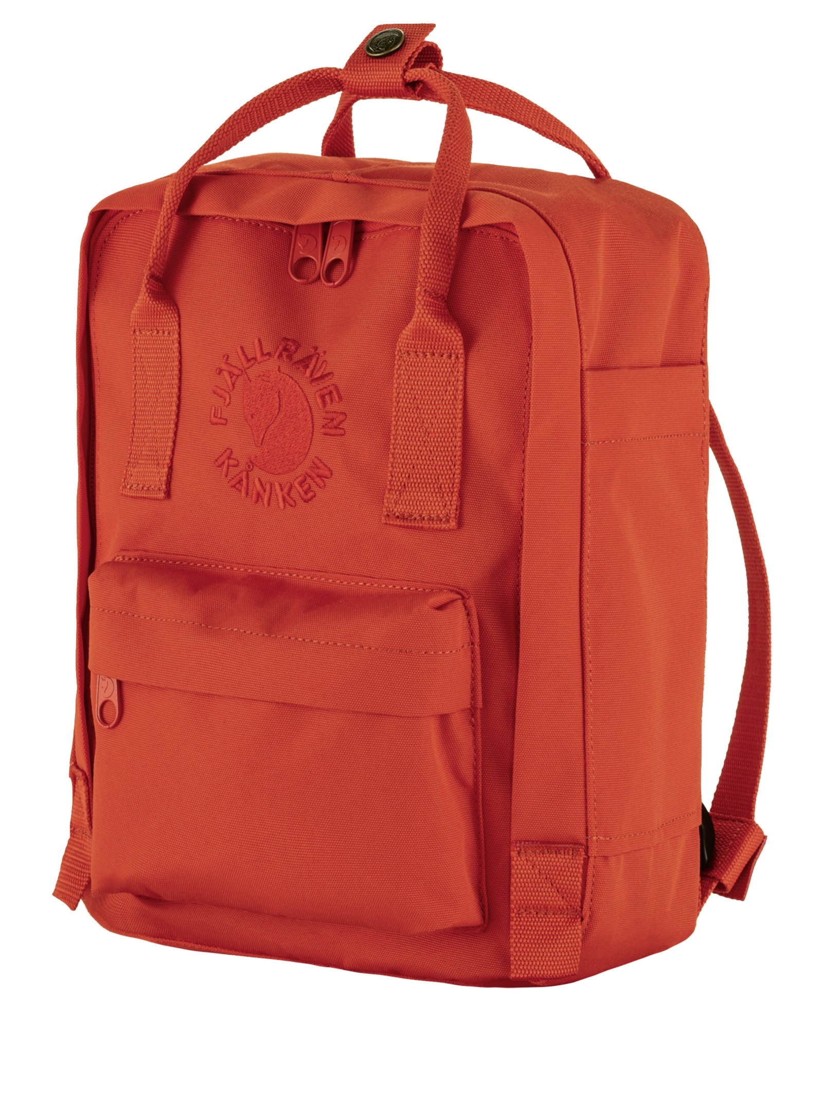 レフィル Fjällräven - Mochila Unissex Re-Kånken - Laranja