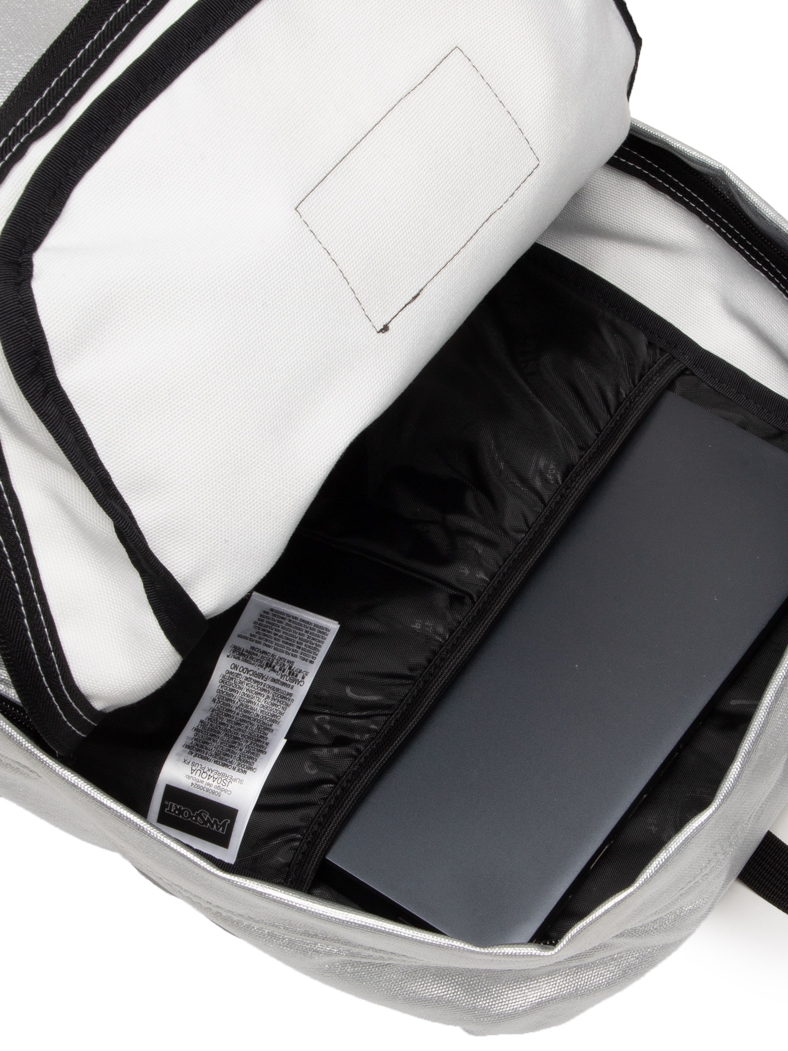 Mochila Unissex Super Fx Prata Jansport