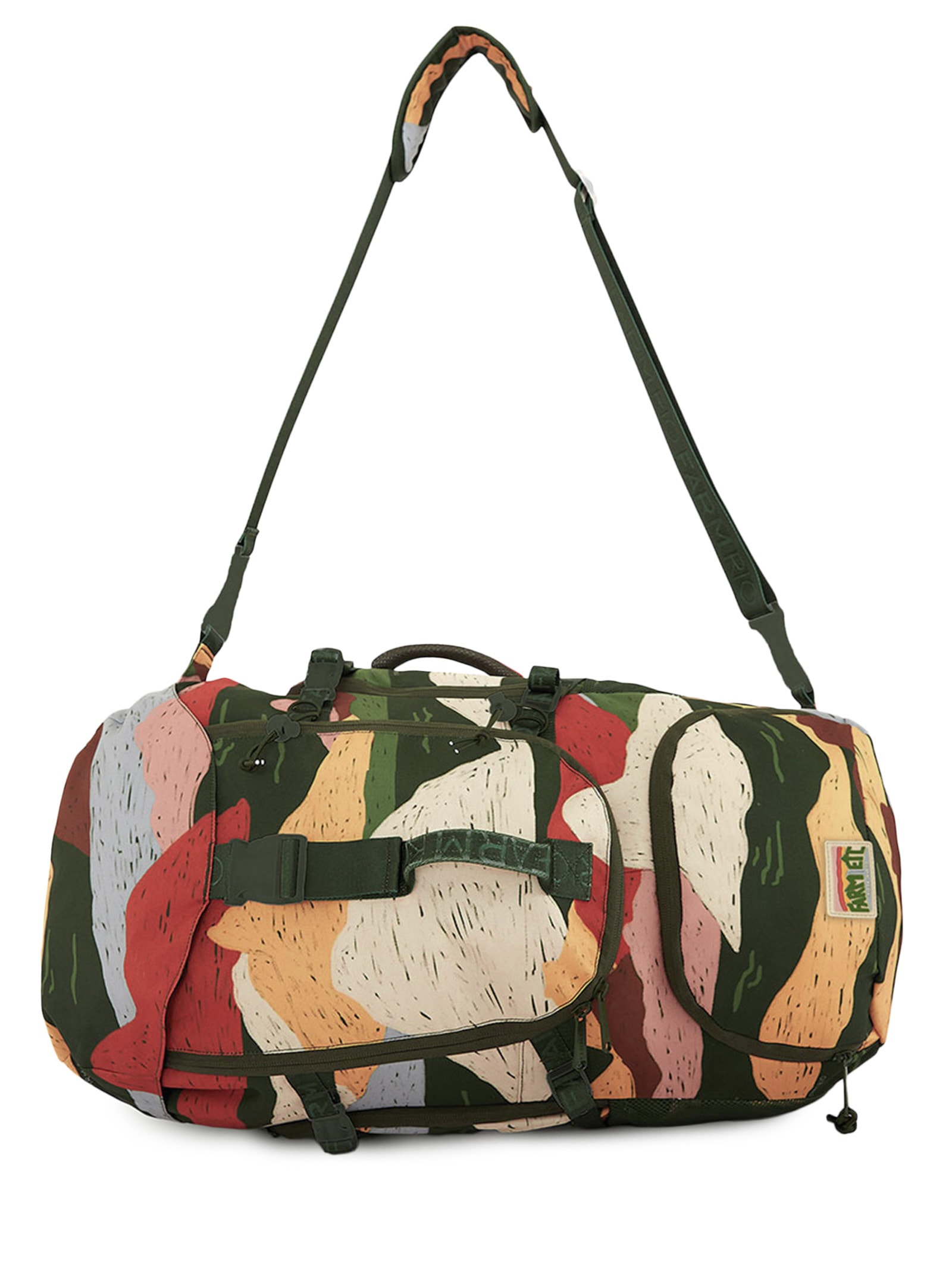 Mochilão Feminino Relevo Carioca Verde Farm Etc