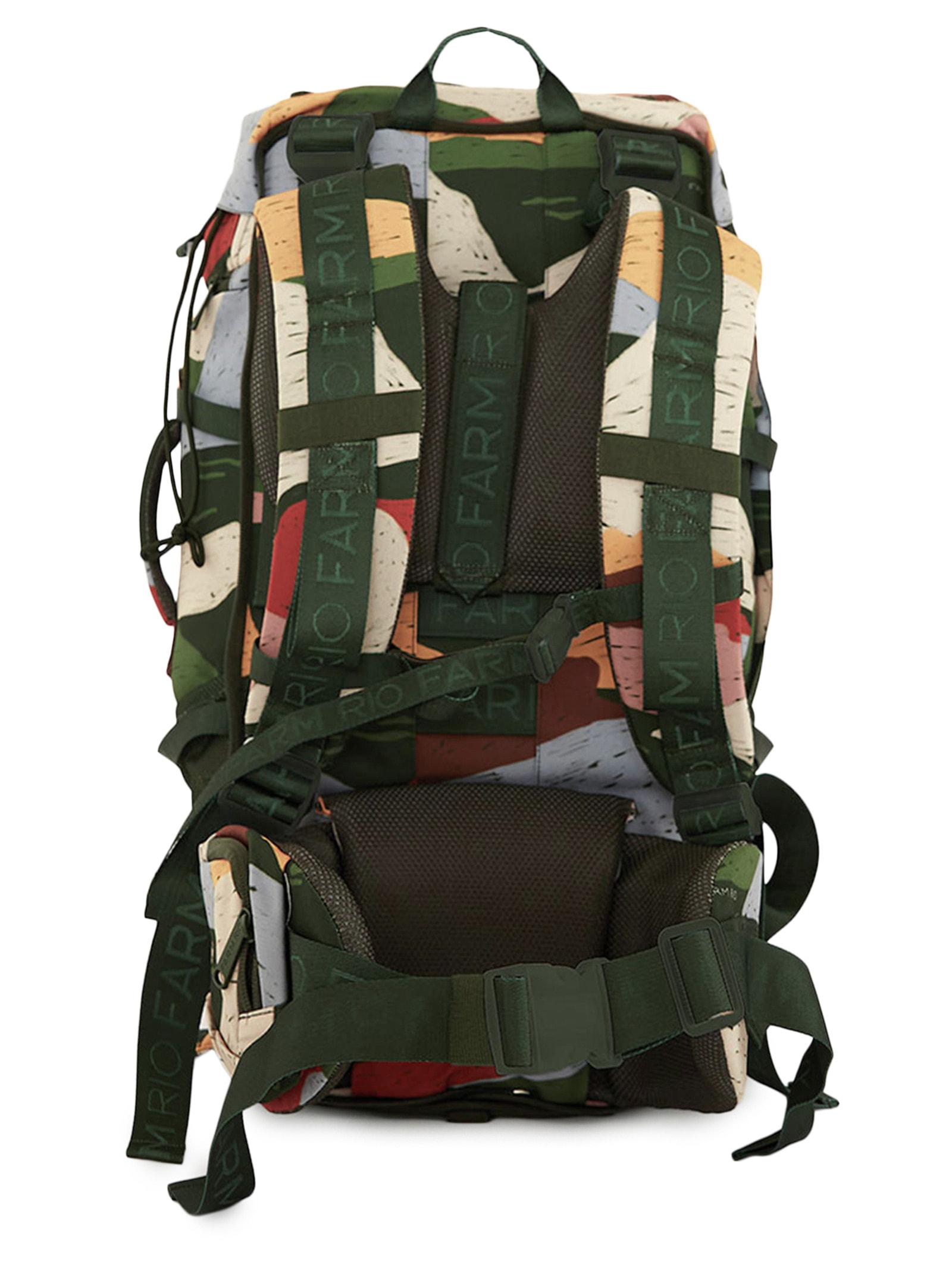 Mochilão Feminino Relevo Carioca Verde Farm Etc