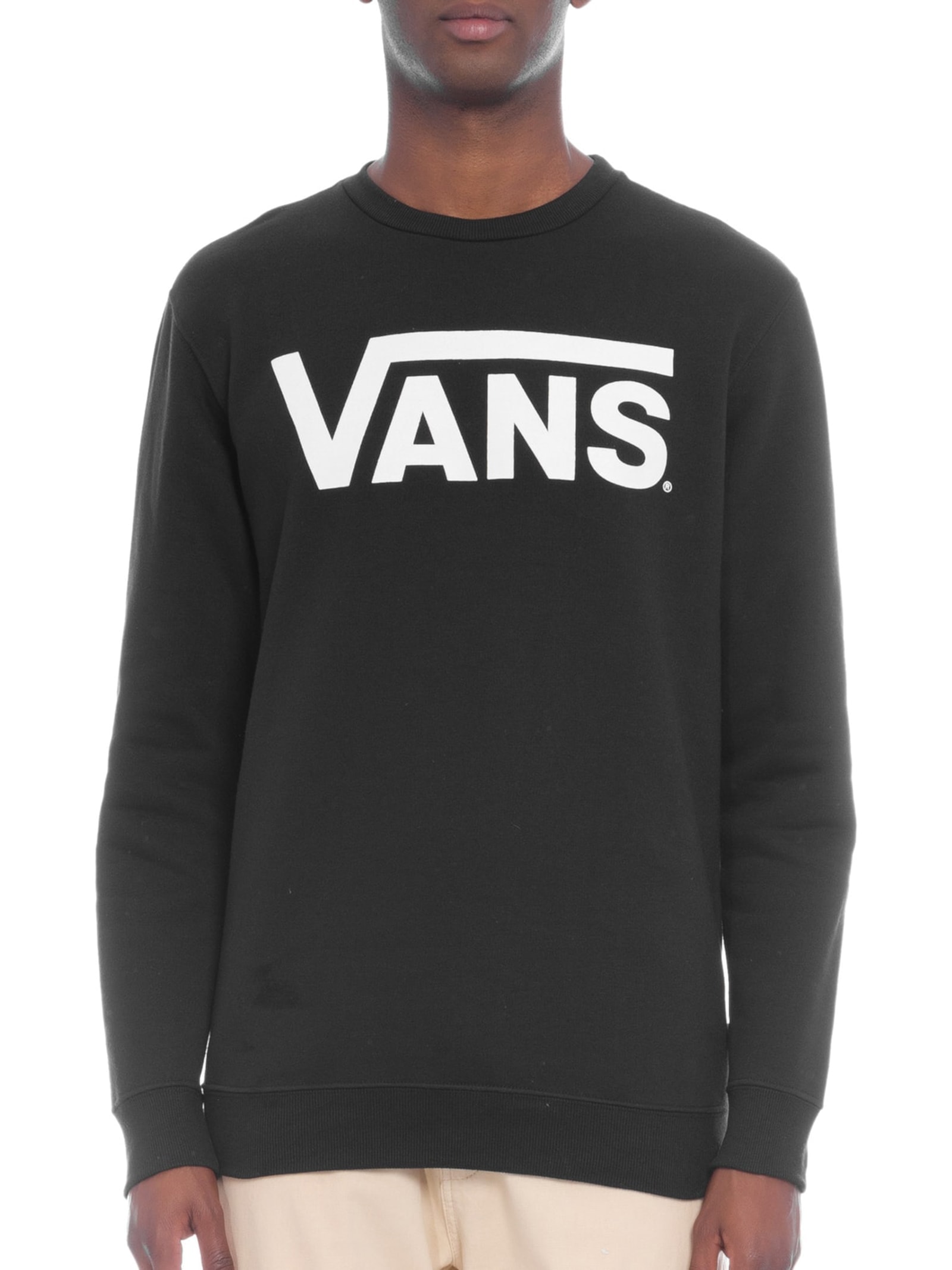 Moletom Algodão Preto Vans