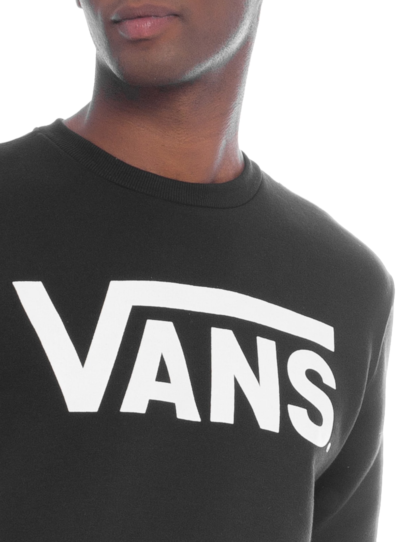 Moletom Algodão Preto Vans