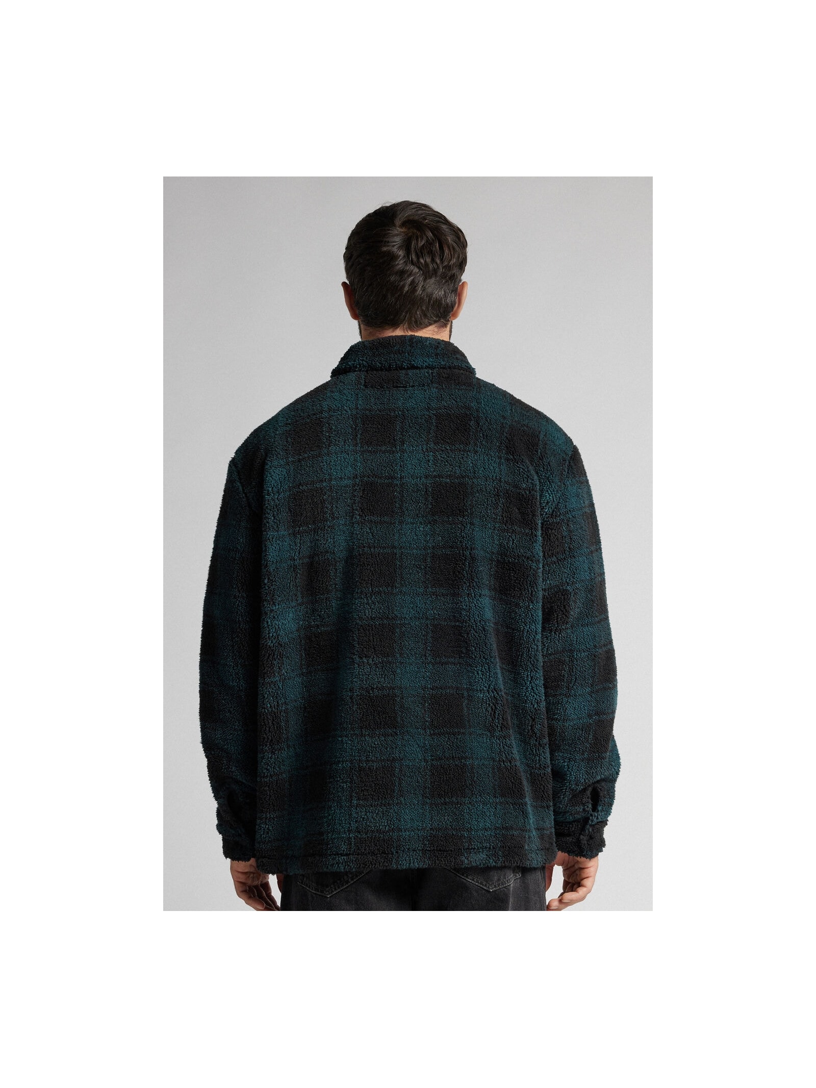 Moletom Com Efeito Soft Com Ziper e Capuz Verde Intimissimi