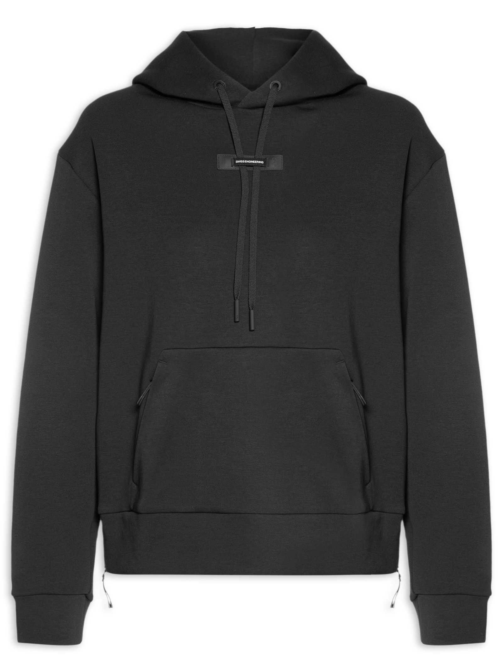 Moletom Feminino Focus Tech Hoodie Preto On Running