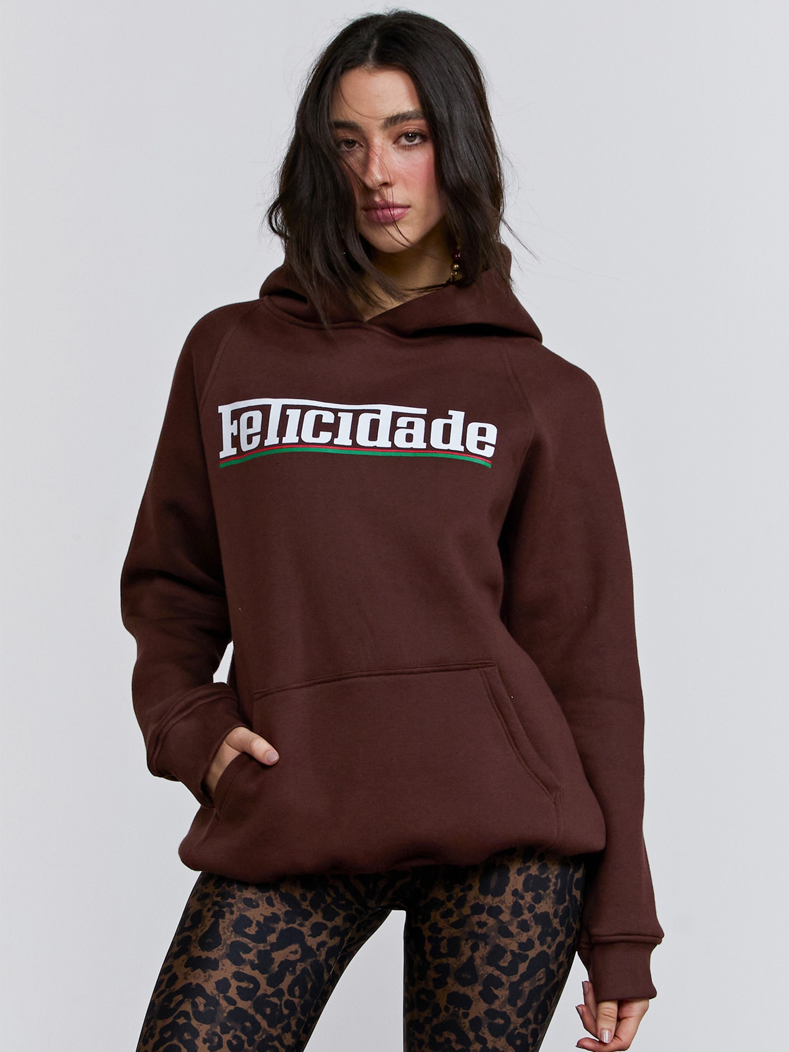 Moletom Feminino Jordan Marrom Triya