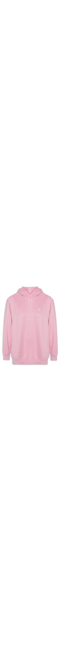Moletom Feminino Trefoil Com Capuz - Rosa