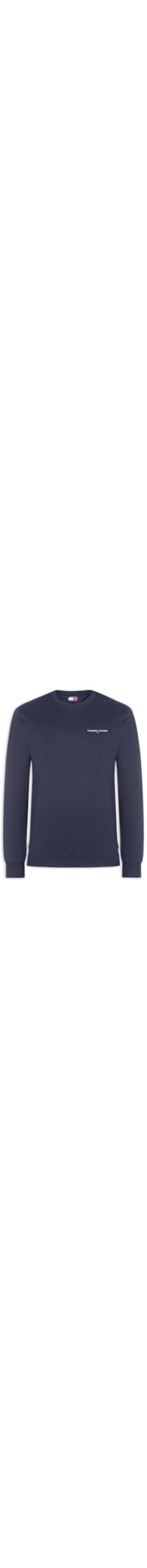 Moletom Masculino Básico Regular Fit Logo TJ Linear – Azul