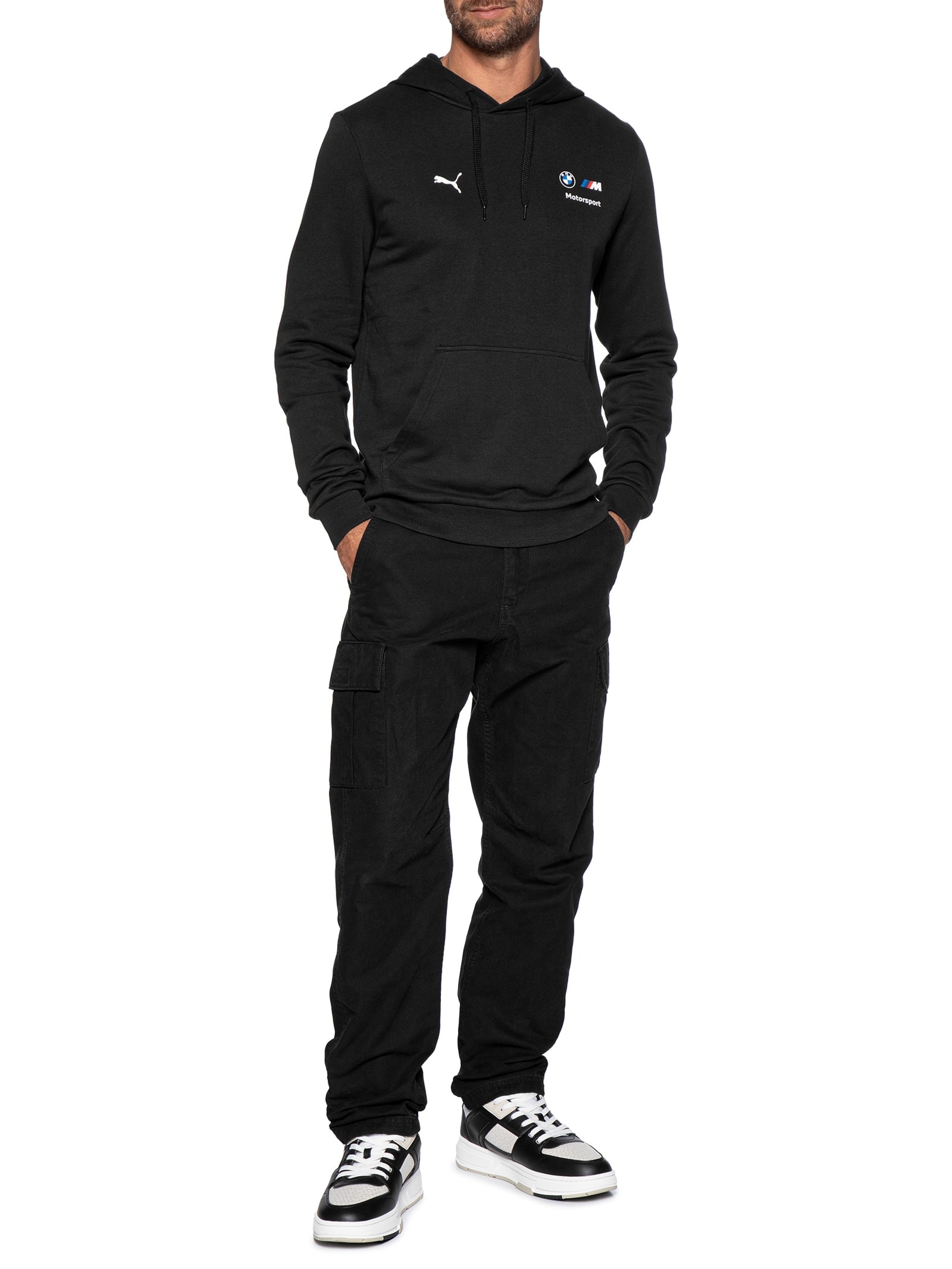 Moletom Masculino  BMW M Motorsport Essentials – Preto Puma
