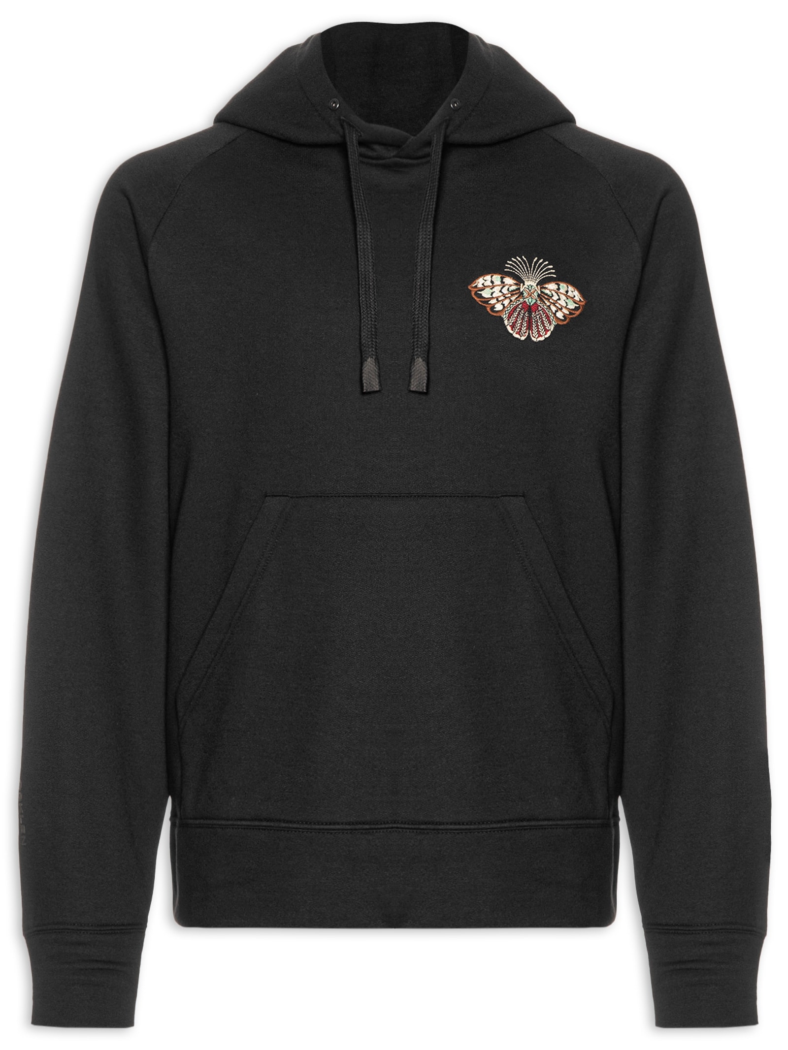 Moletom Masculino Butterfly Embroidered Preto Osklen