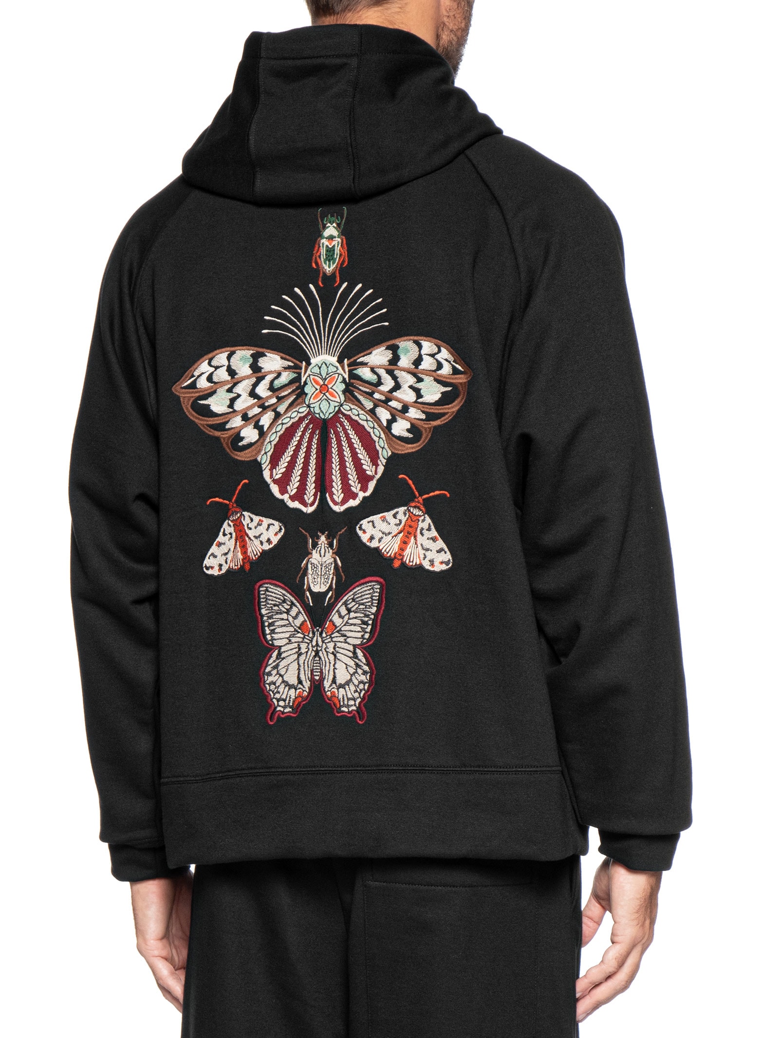 Moletom Masculino Butterfly Embroidered Preto Osklen