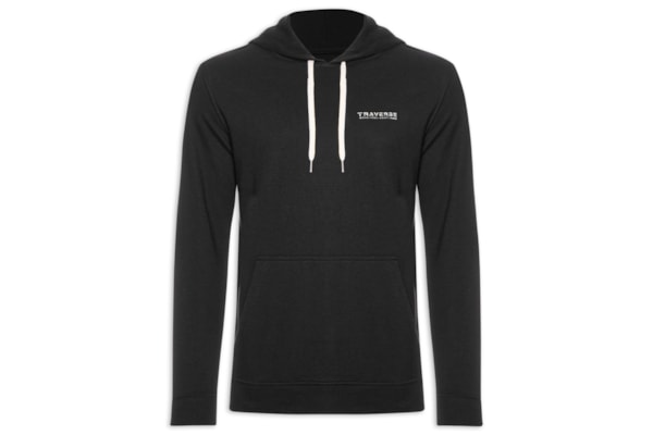 Moletom Masculino Capuz Traverse - Preto