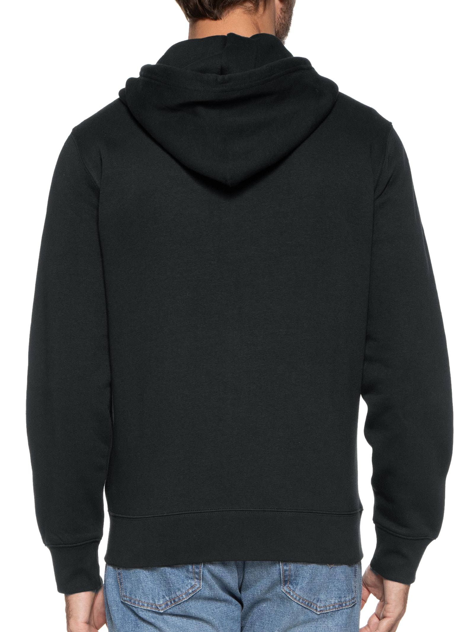 Moletom Masculino Classic Fit Com Zíper Preto Levi's