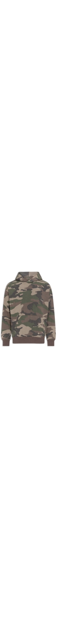 Moletom Masculino Com Capuz Camo Box Fit Hoodie - Verde