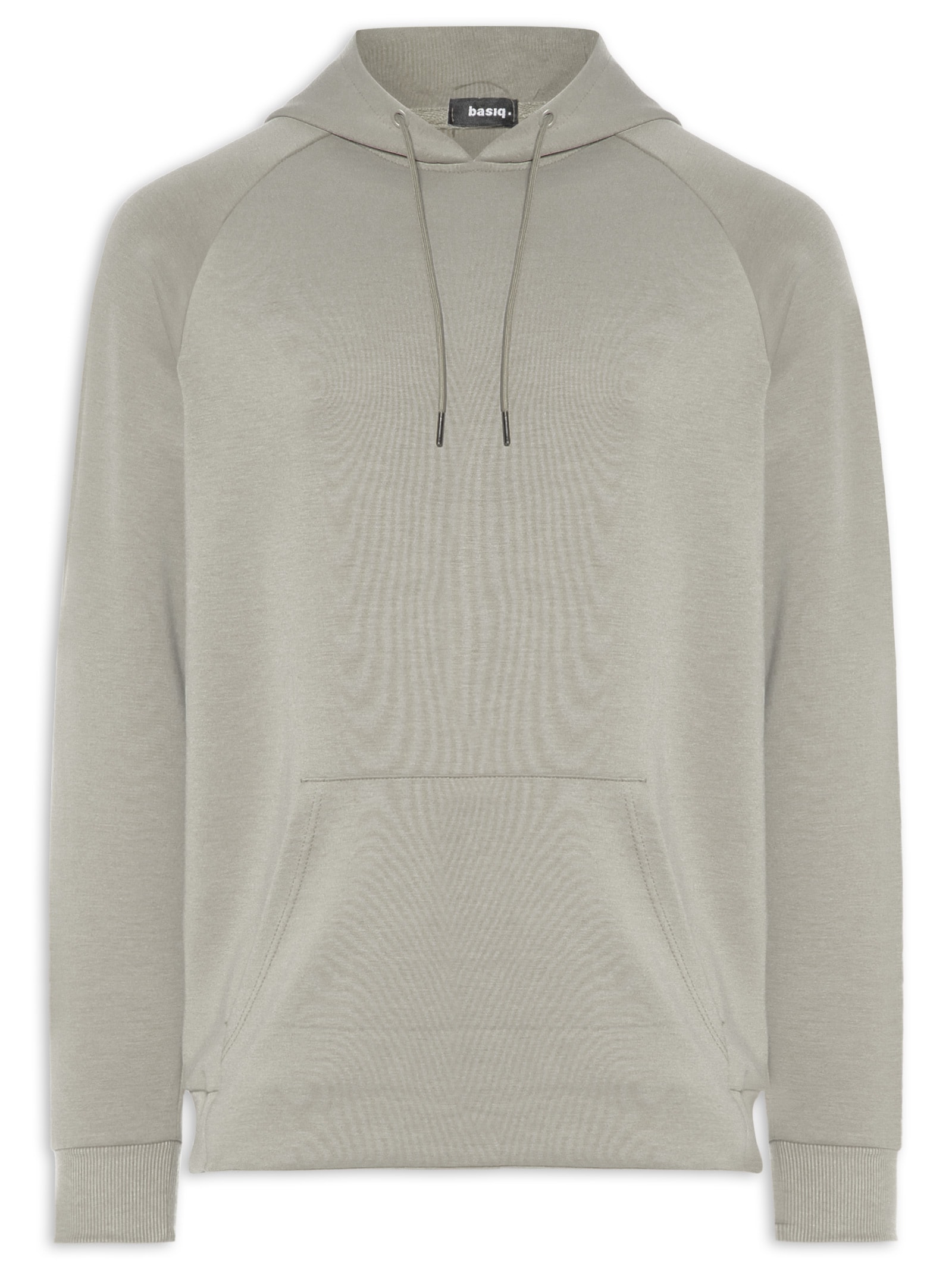 Moletom Masculino com Capuz – Bege Basiq Men