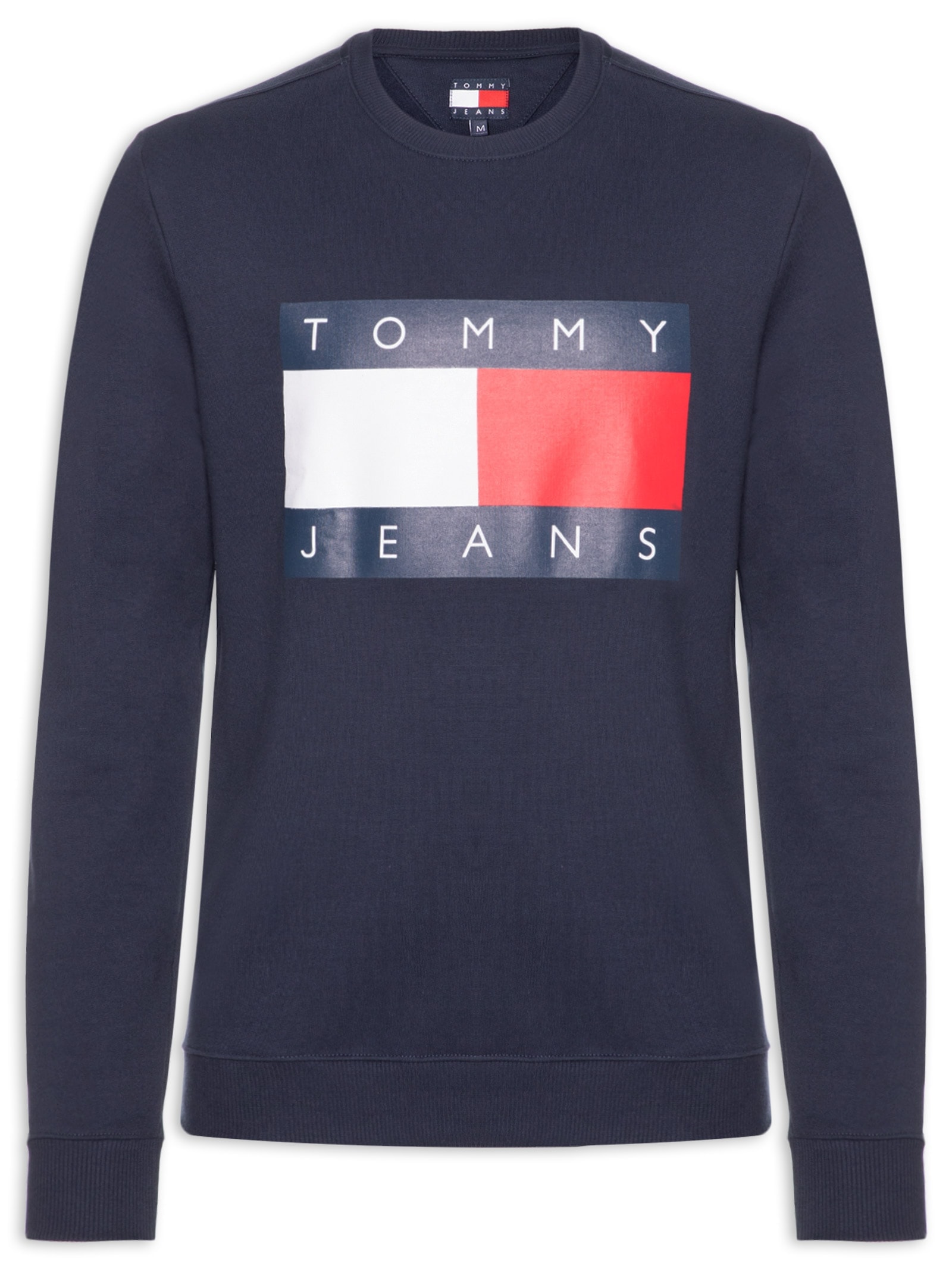 Moletom Masculino Com Logo Gola Careca – Azul Tommy Jeans