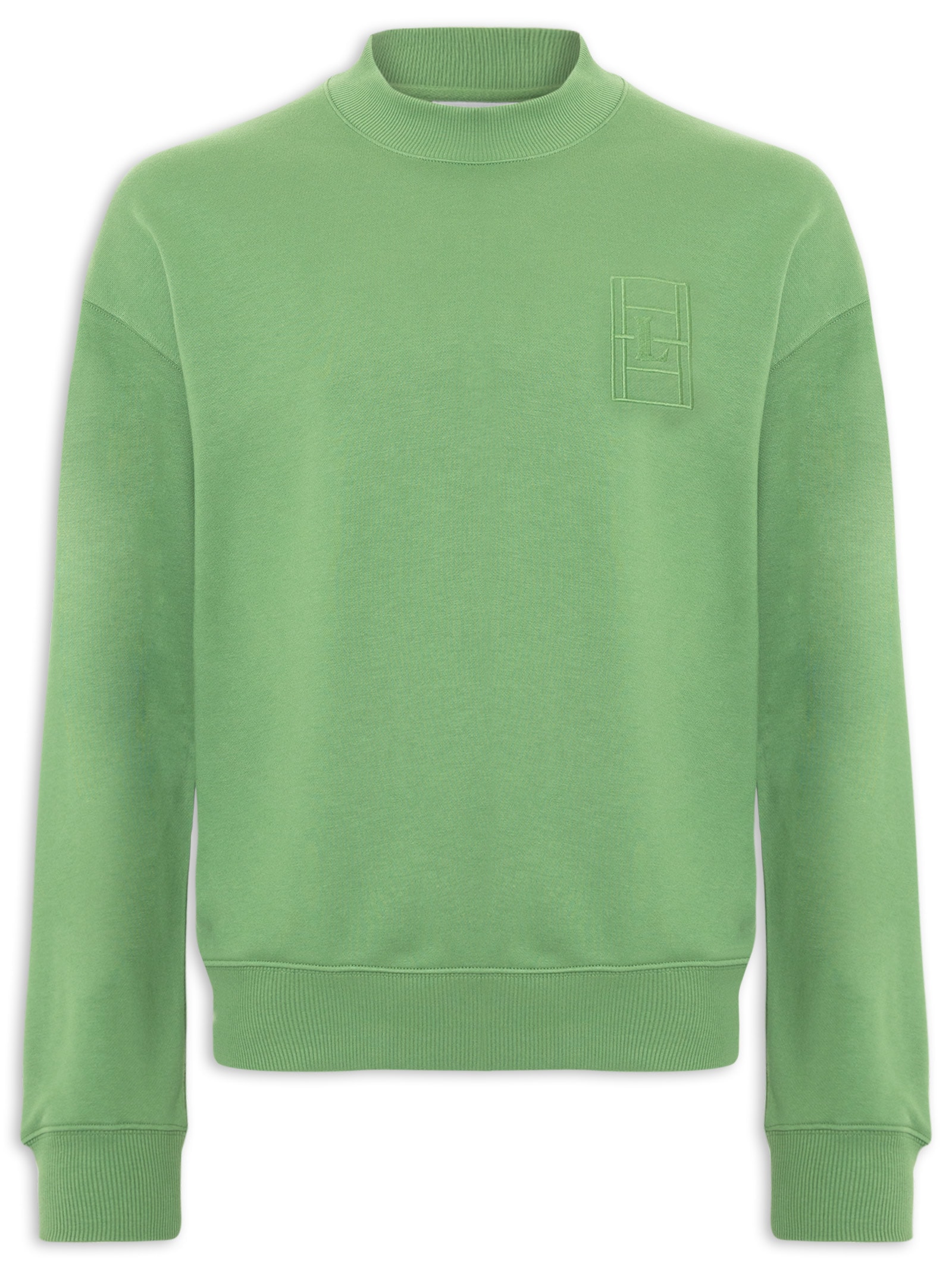Moletom Masculino Loose Fit Quadra Verde Lacoste