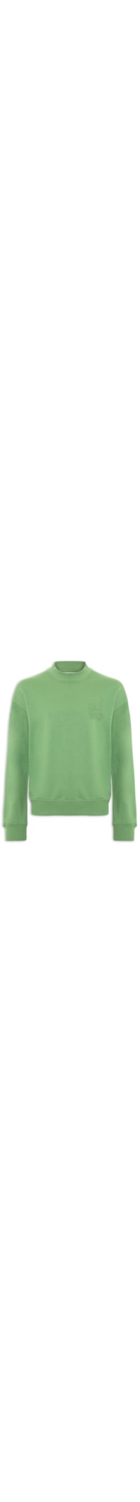 Moletom Masculino Loose Fit Quadra - Verde