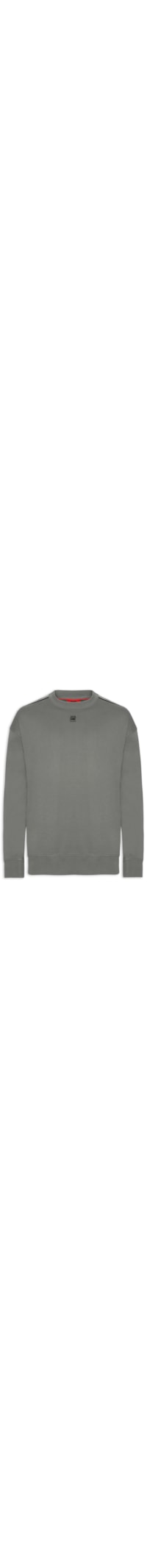Moletom Masculino Oversized Crew Neck Dustrip_Rb - Cinza