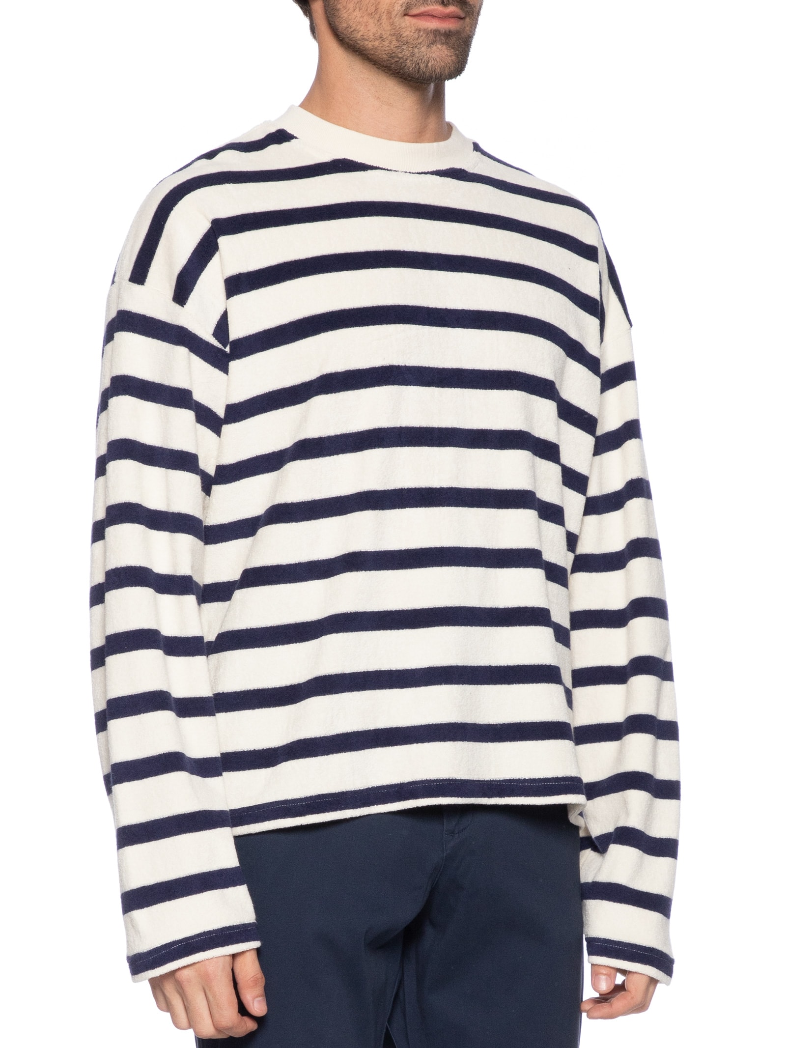Moletom Masculino Oversized Cropped Fit Azul Jack & Jones