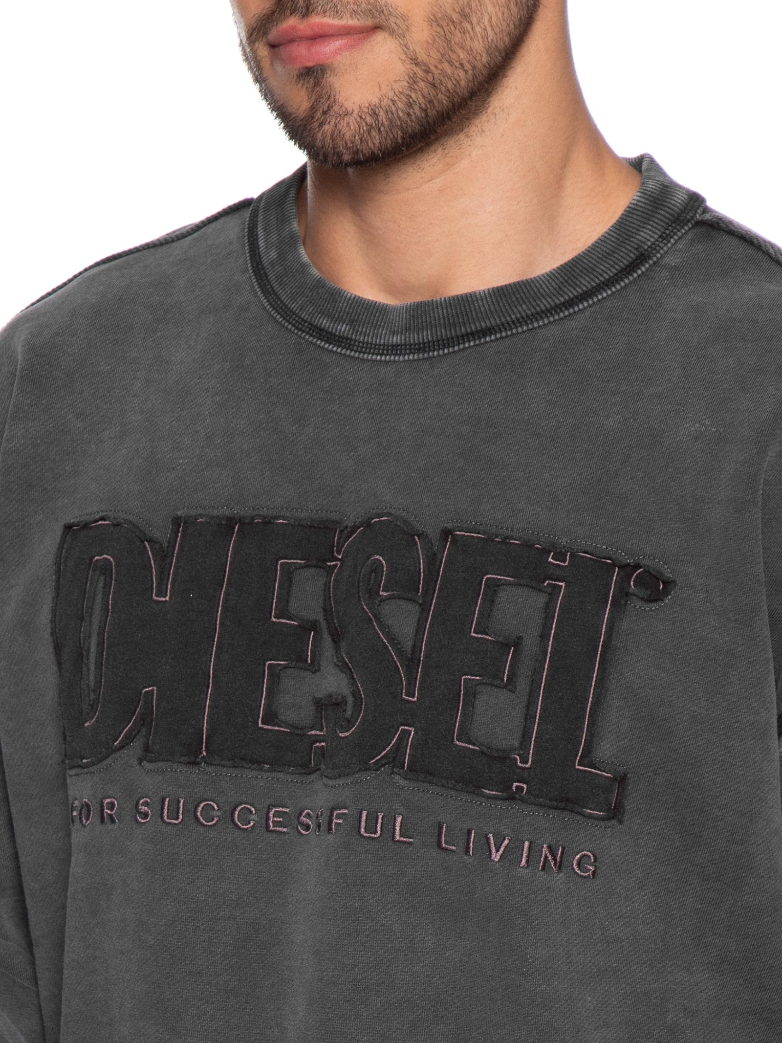 Moletom Masculino S-Boxt-Raw-V1 Preto Diesel