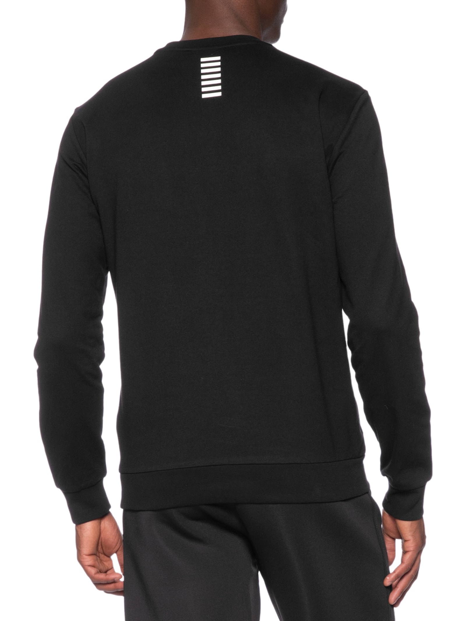 Moletom Masculino Train Core Preto Ea7 Emporio Armani