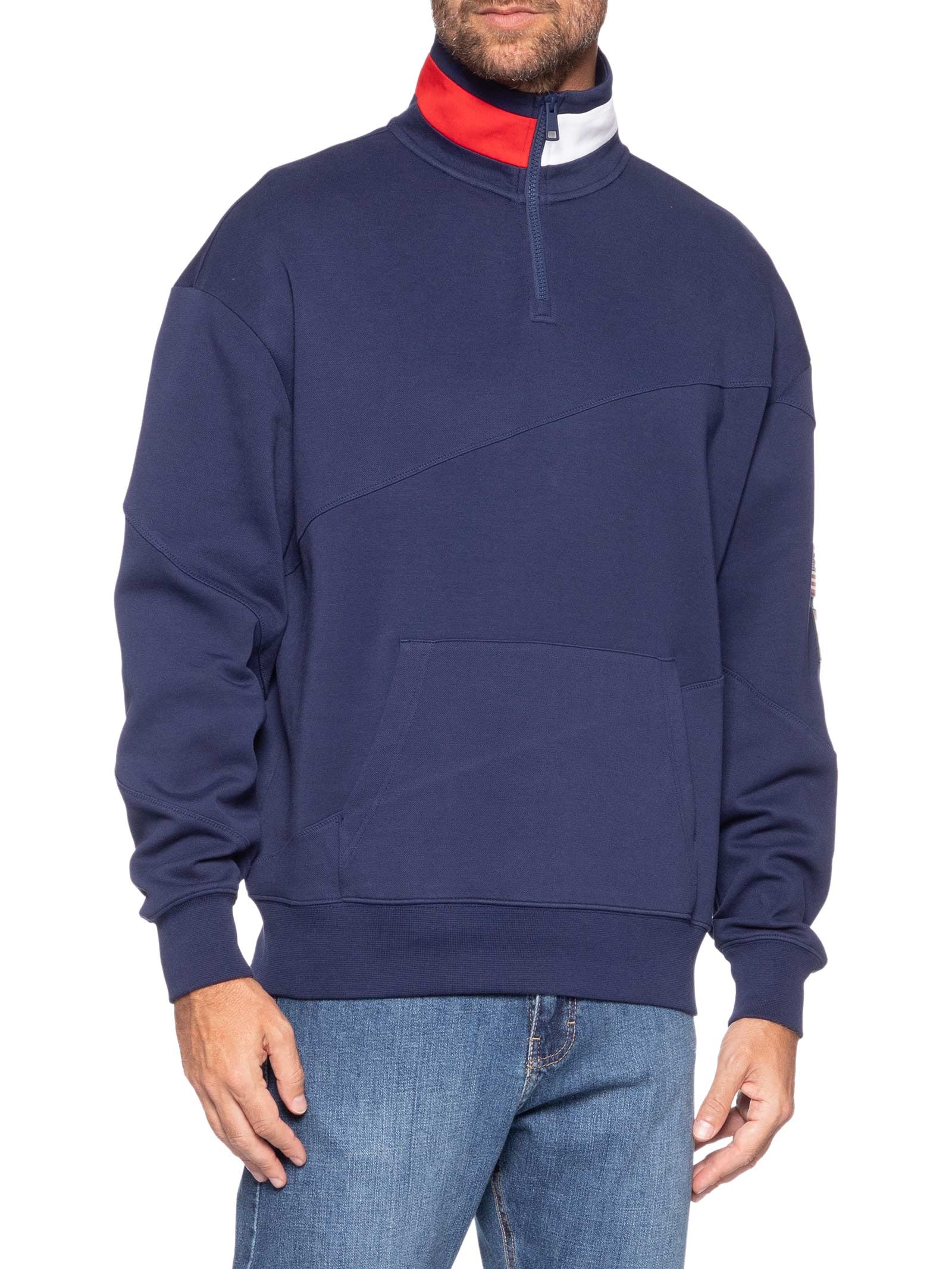 Moletom Masculino US Sailgp Sailing Half Azul Tommy Hilfiger