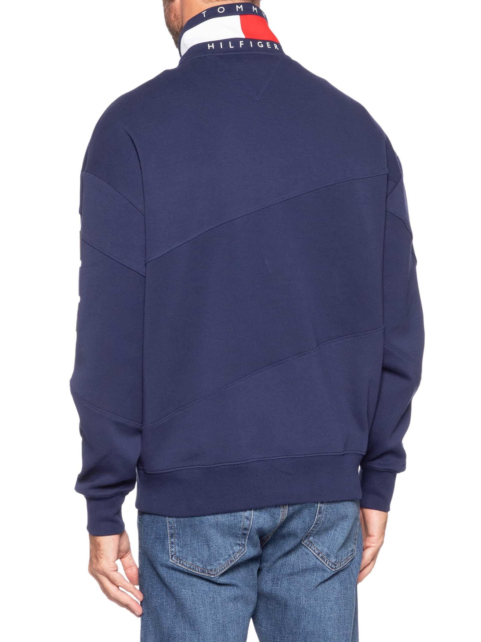 Moletom Masculino US Sailgp Sailing Half Azul Tommy Hilfiger