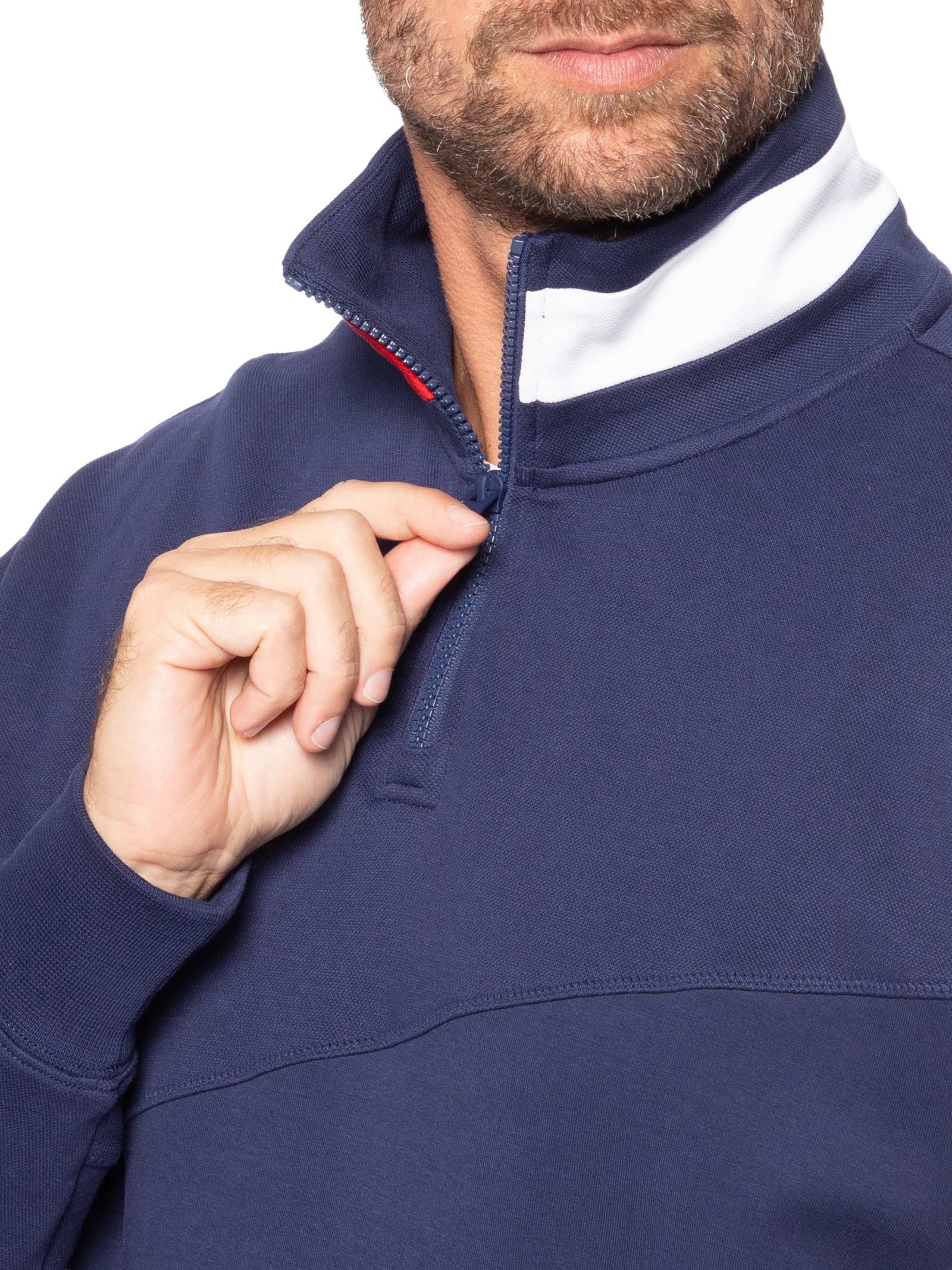 Moletom Masculino US Sailgp Sailing Half Azul Tommy Hilfiger