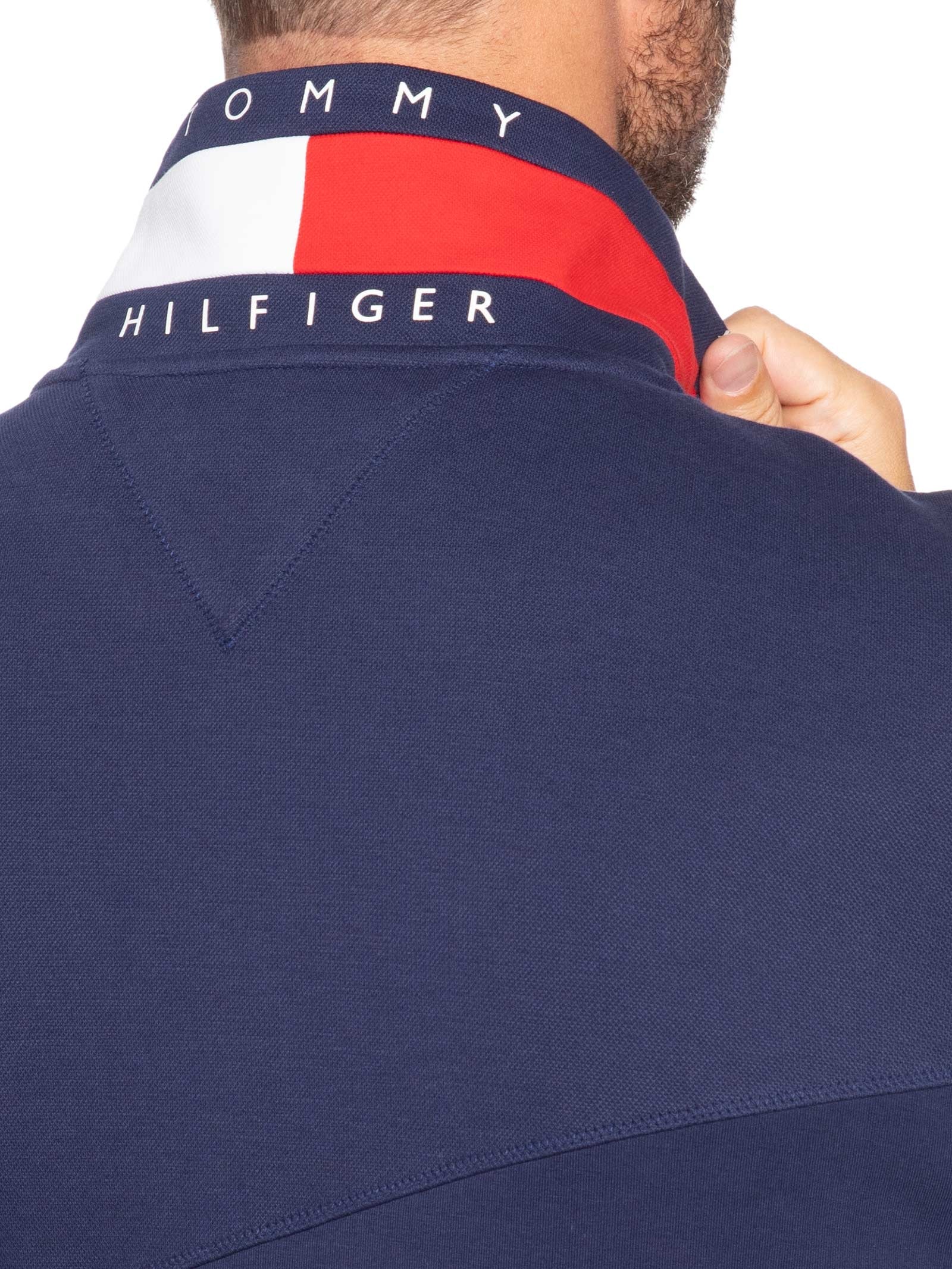 Moletom Masculino US Sailgp Sailing Half Azul Tommy Hilfiger