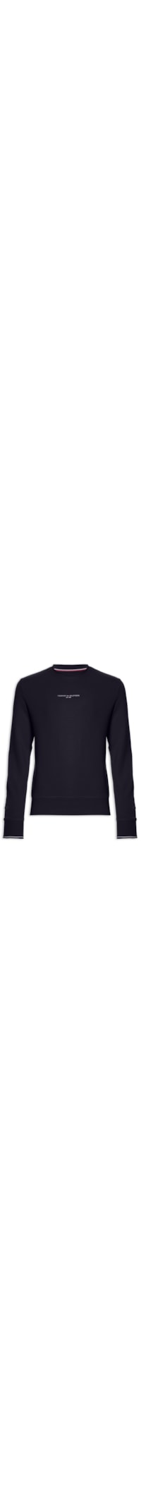 Moletom Masculino Wcc Tommy Logo Tipped Crewneck - Azul