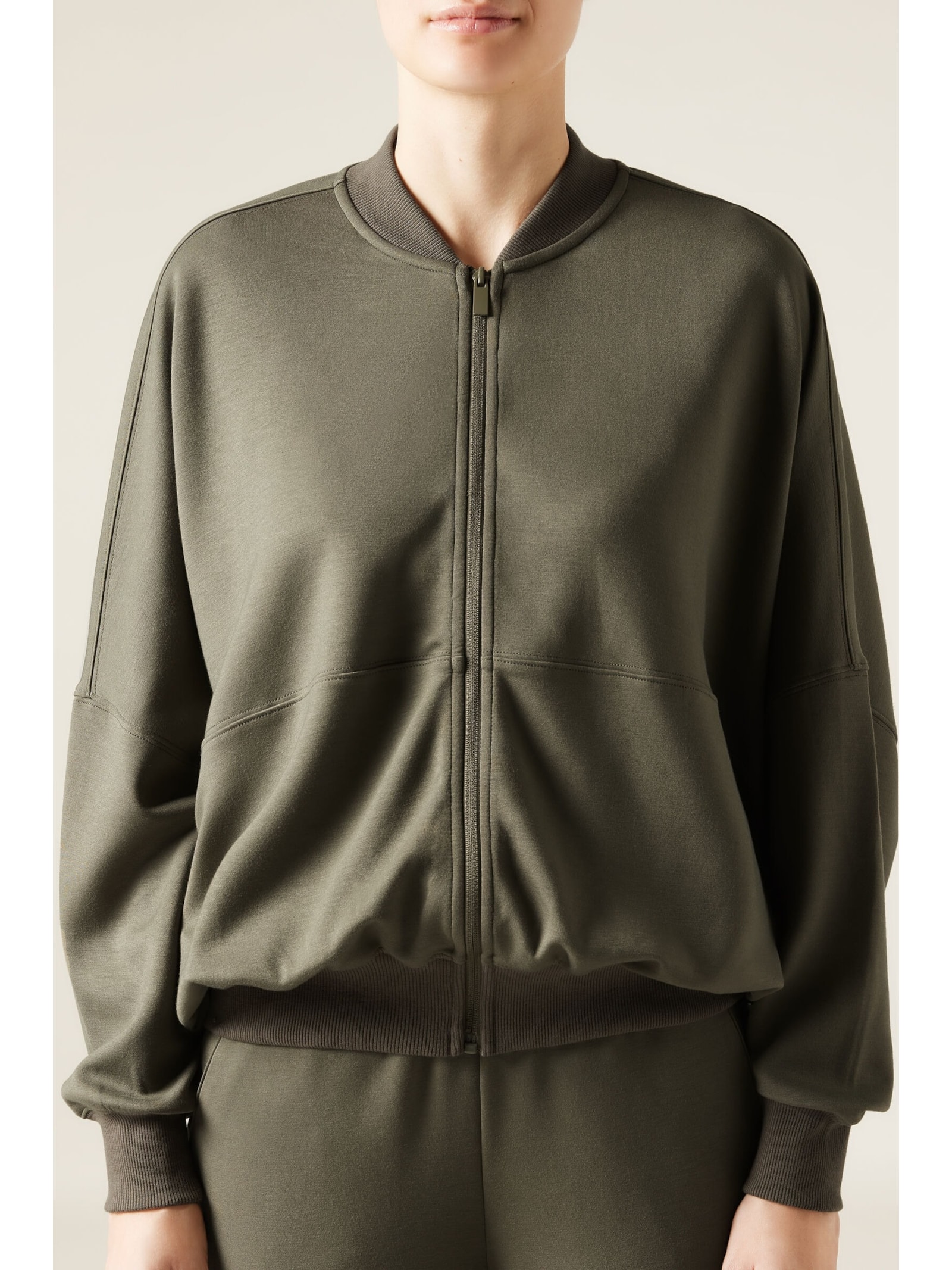 Moletom Sweatshirt Oversized Lux Lounge Verde Calzedonia