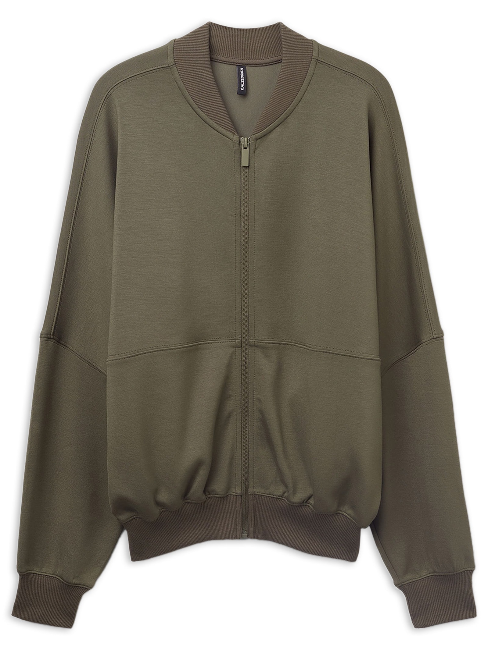 Moletom Sweatshirt Oversized Lux Lounge Verde Calzedonia