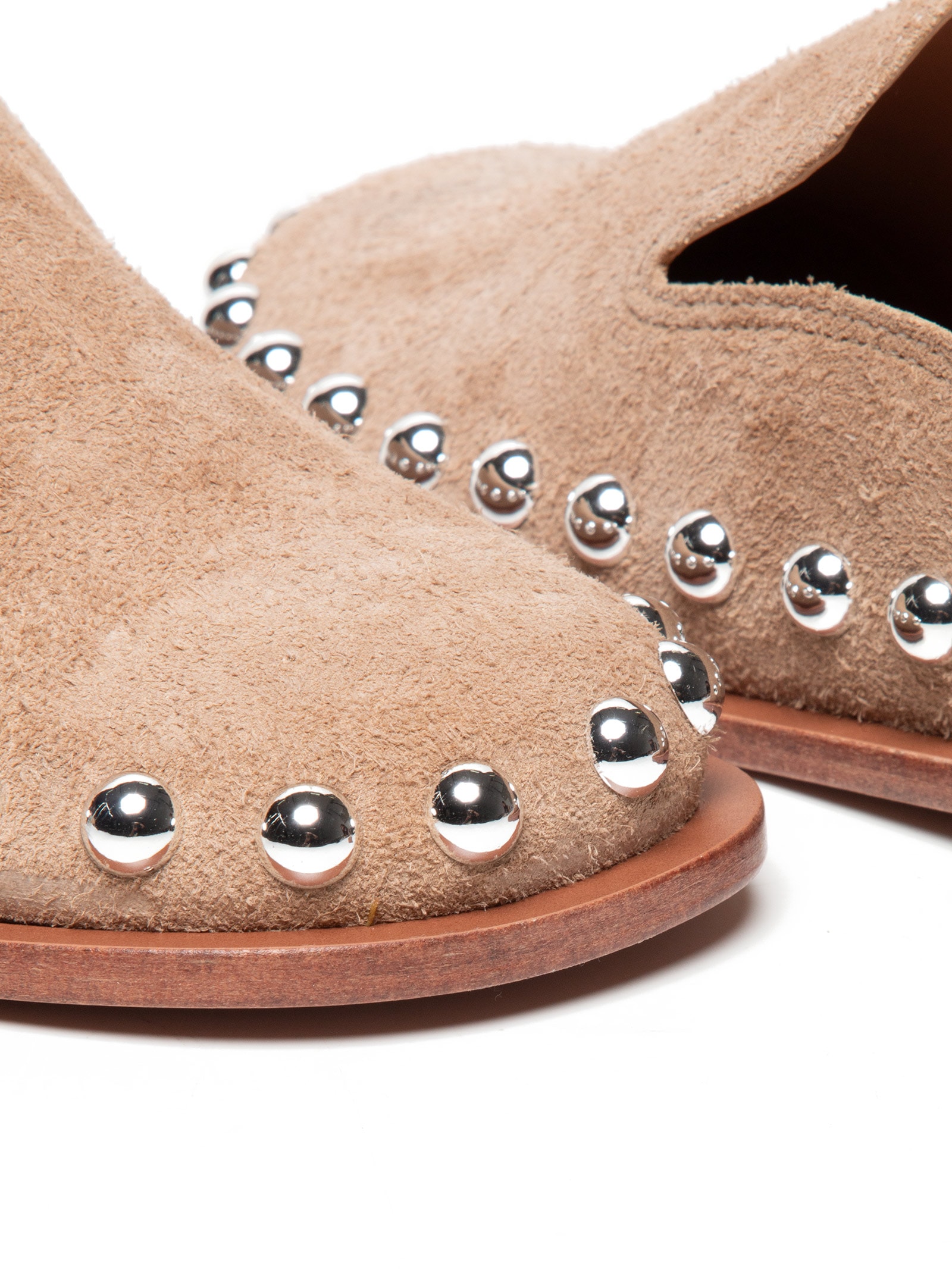 Mule Feminino Camurça - Bege - Vicenza