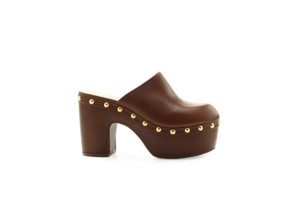 Mule Feminino Clara - Marrom