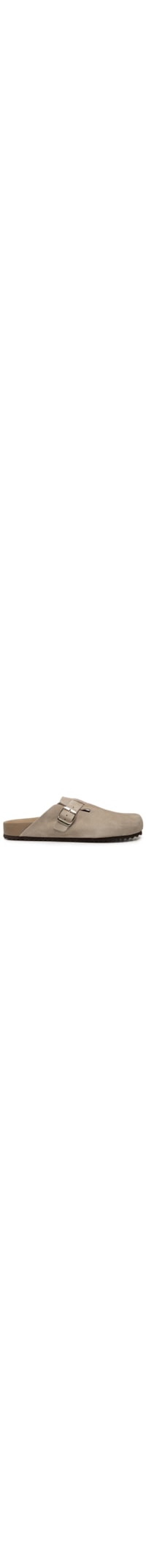 Mule Feminino Clog Acamurçada - Marrom