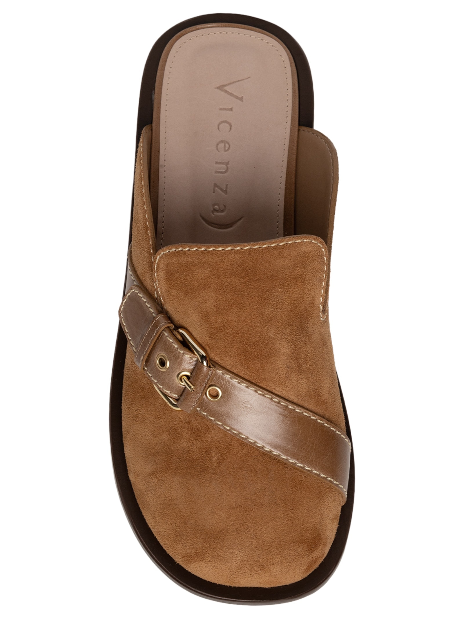 Mule Feminino Cora Marrom Vicenza