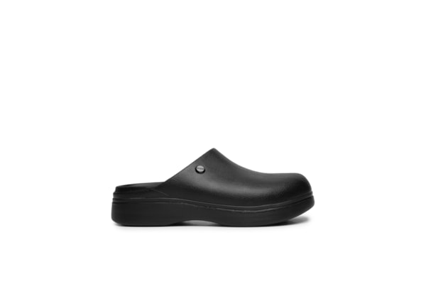 Mule Feminino Dylan Notched Clog - Preto