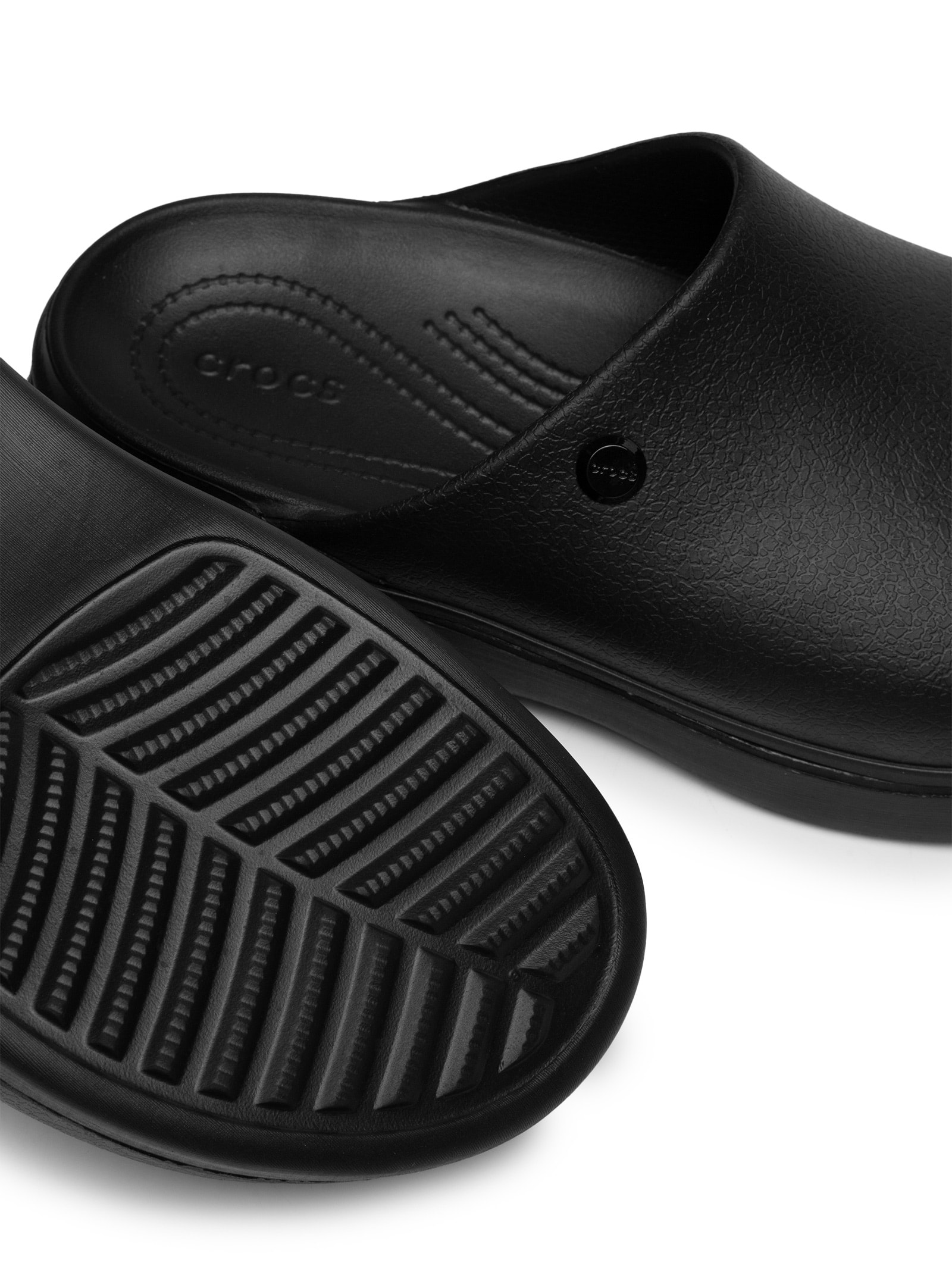 Mule Feminino Dylan Notched Clog Preto Crocs
