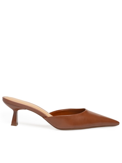 Mule Feminino Eco Caseina – Marrom