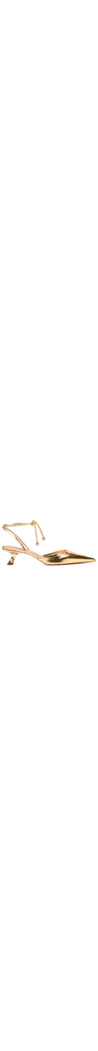 Mule Feminino Metal Bala - Dourado