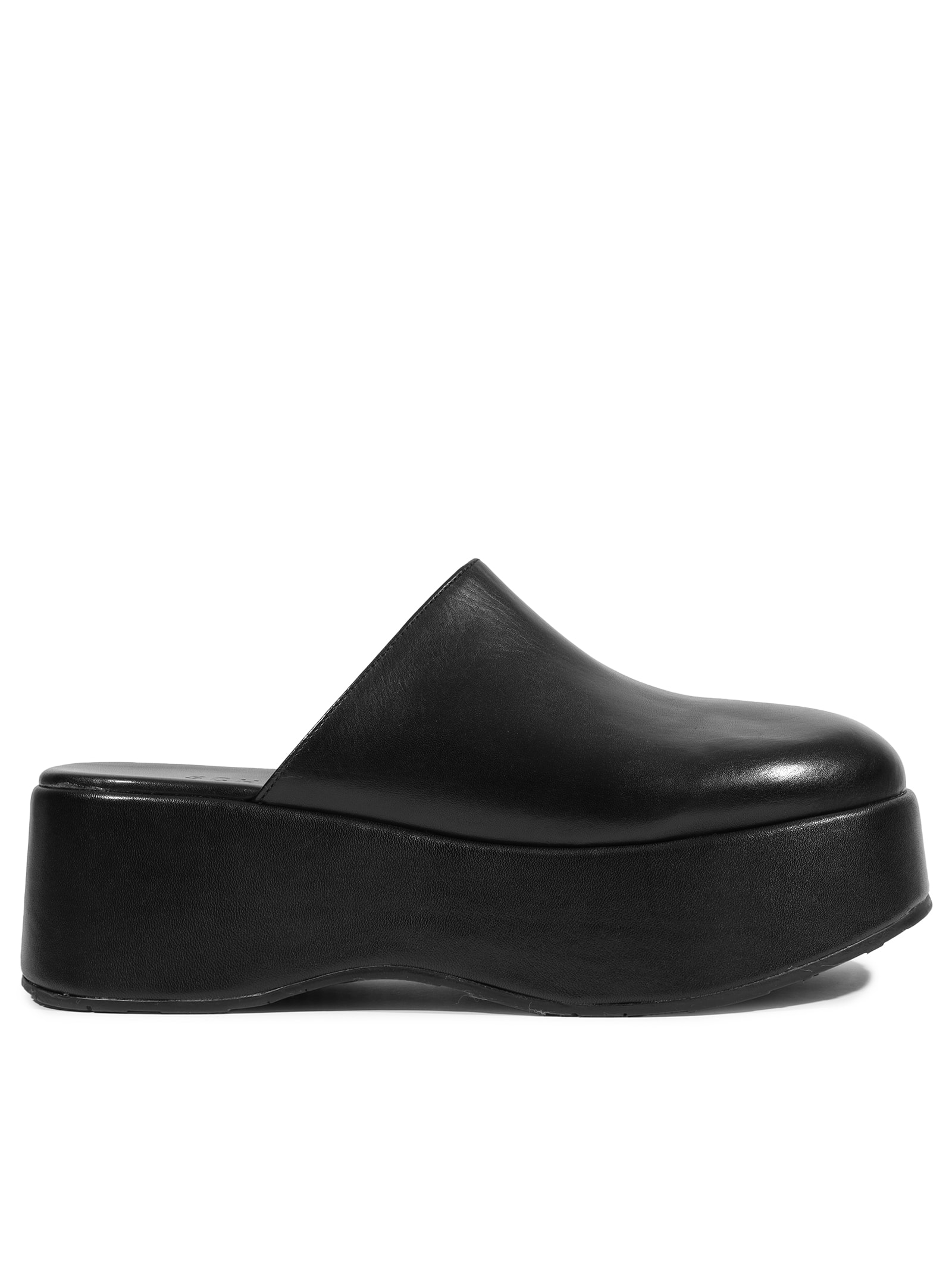 Mule Feminino Mia Couro Preto Schutz